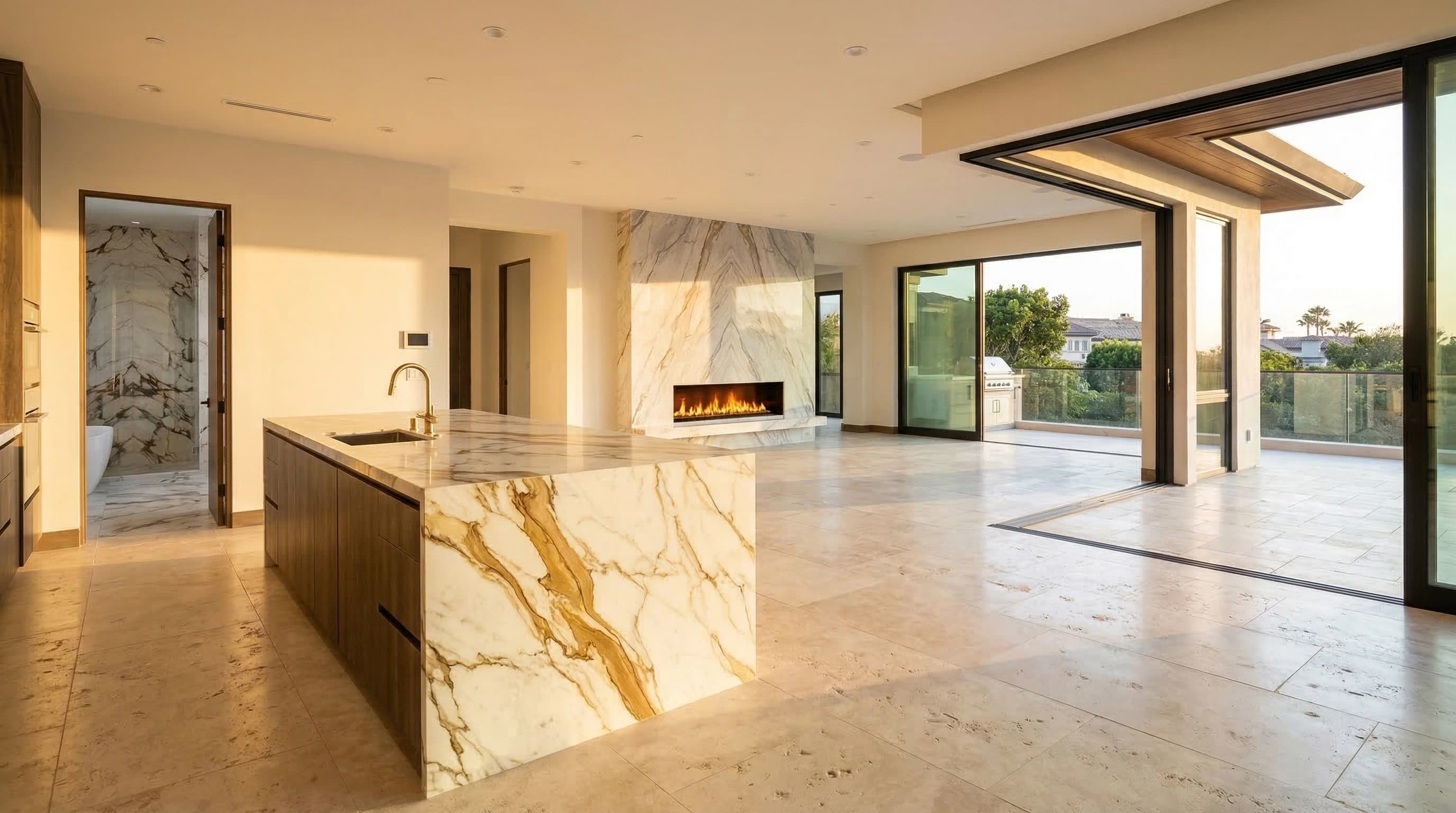 Bay Stone Depot inspiration gallery — luxury stone installations