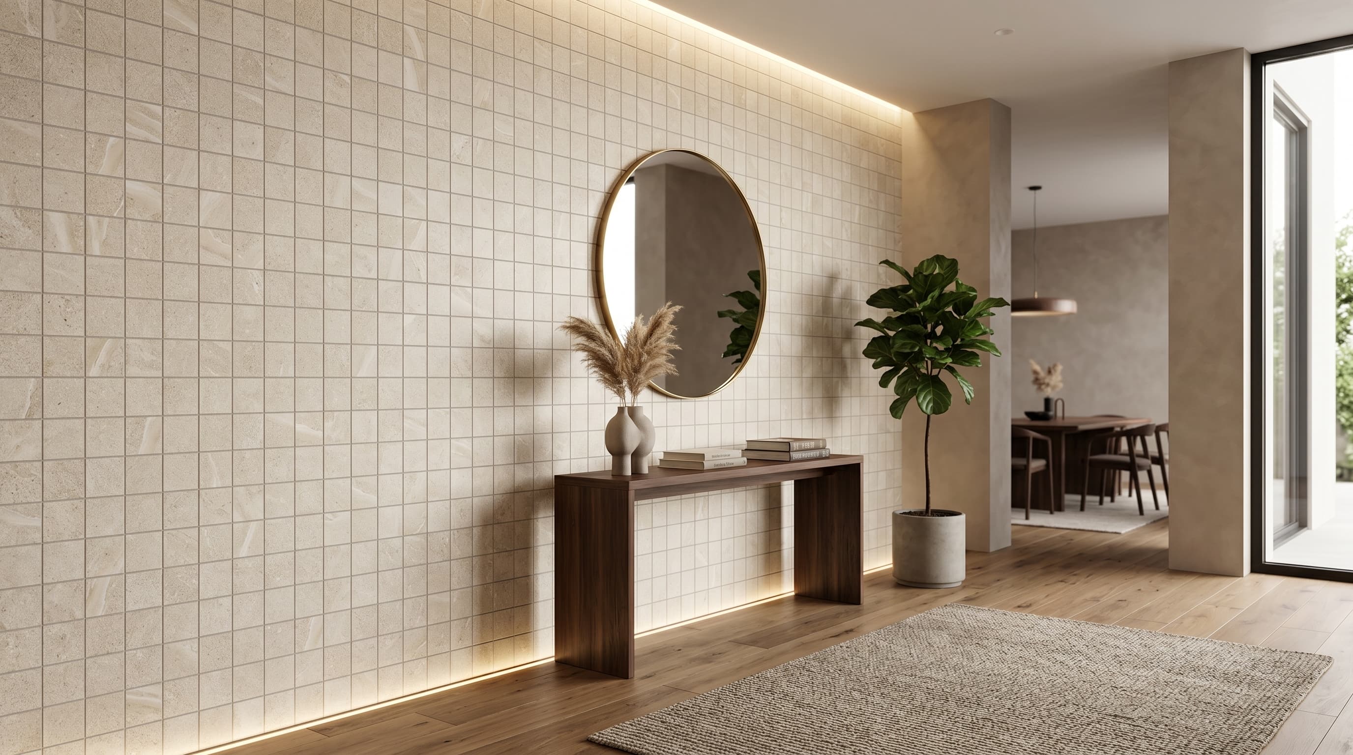 Austral Ivory 2x2 Mosaic project 4