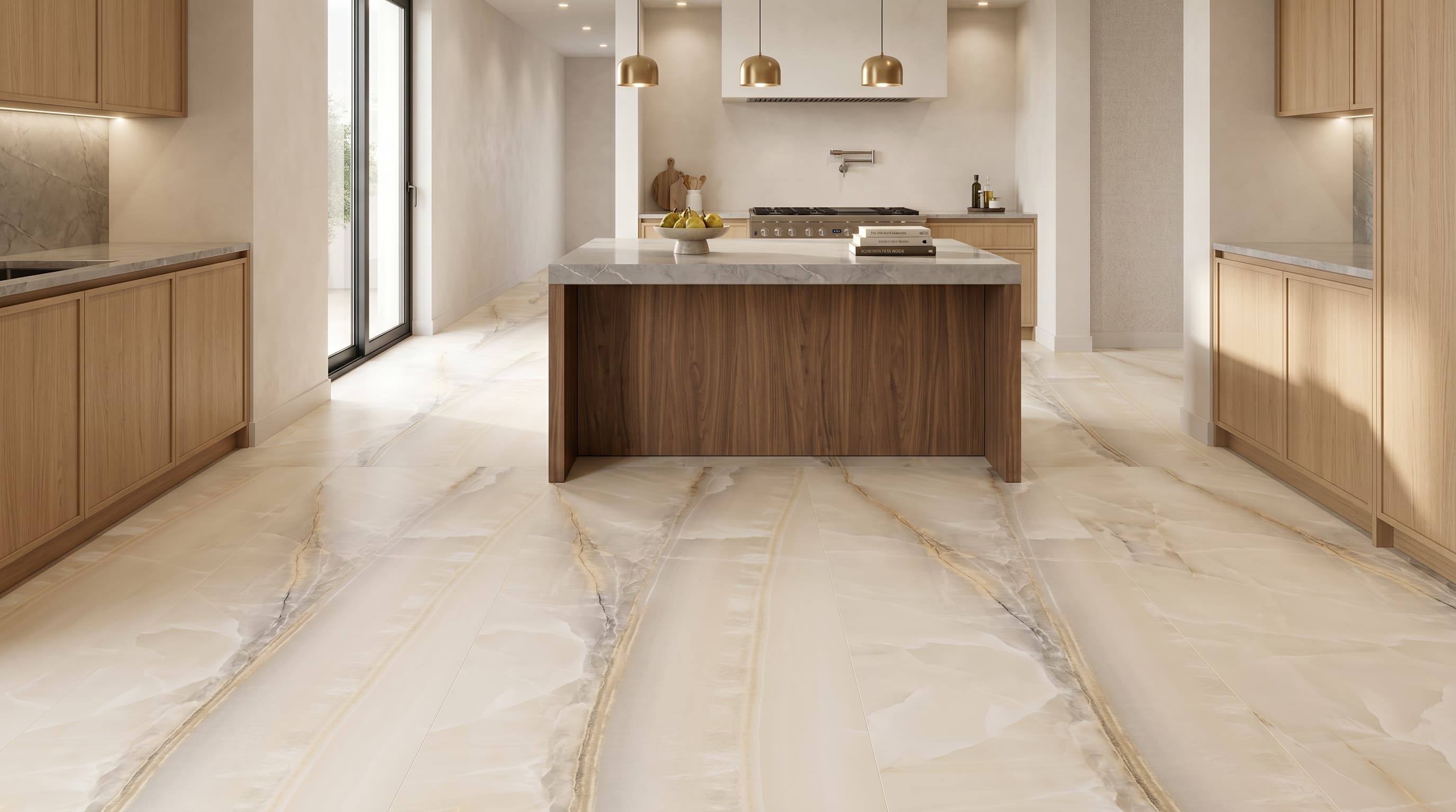 Akoya Ivory Matte 12 x 24 project 1