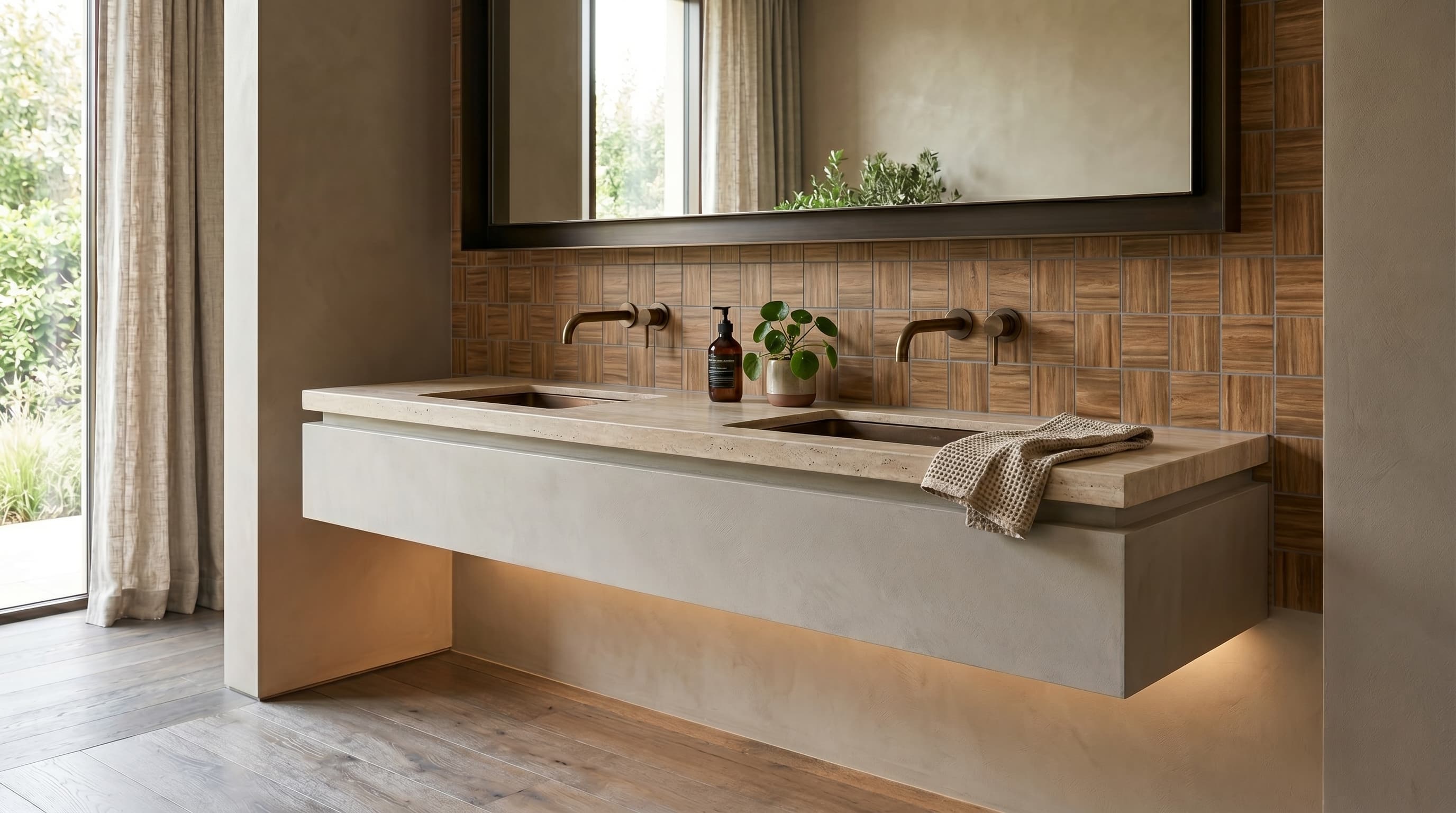 Cypress Bronze 2x2 Mosaic project 3