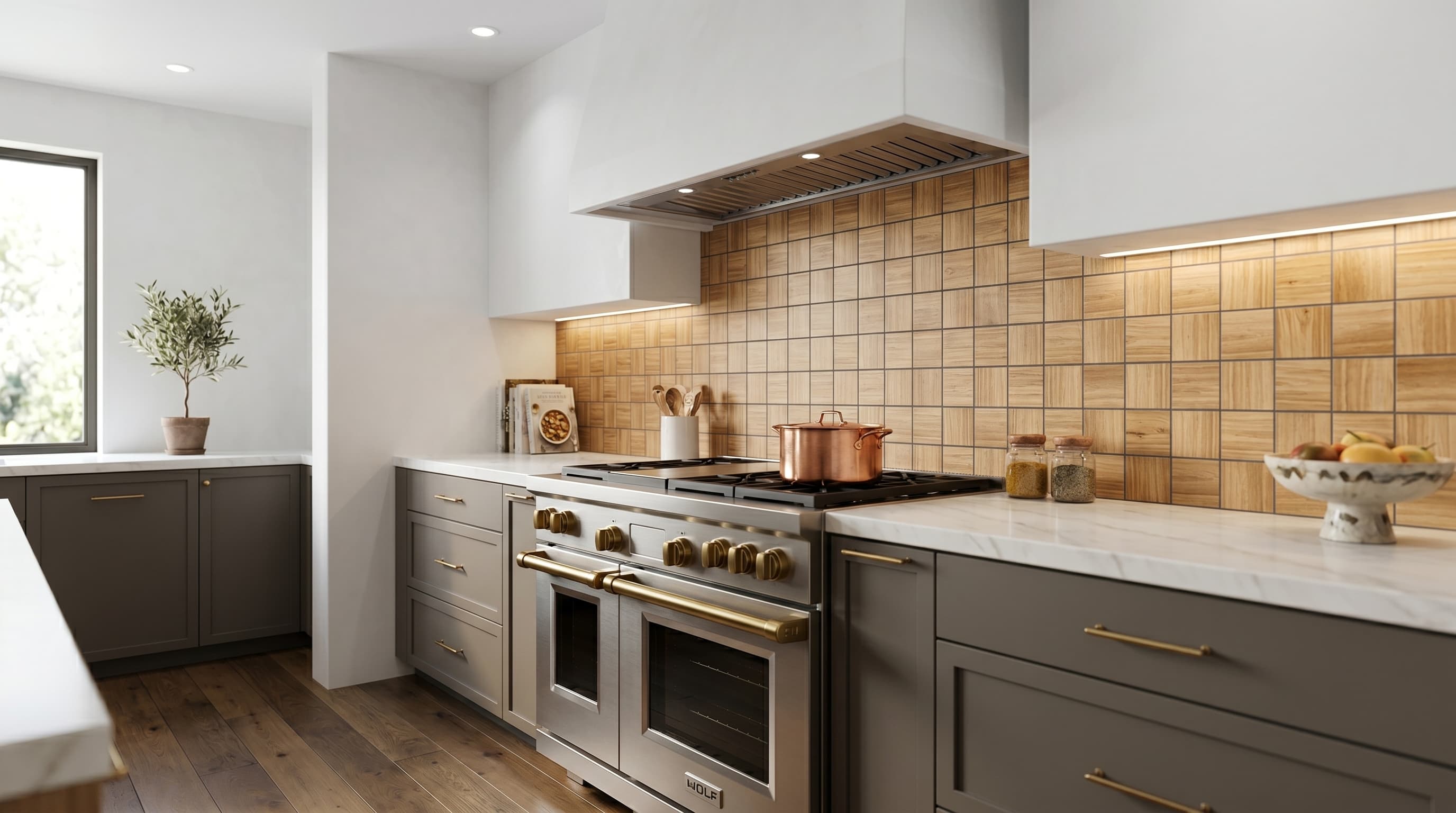 Cypress Natural 2x2 Mosaic project 2