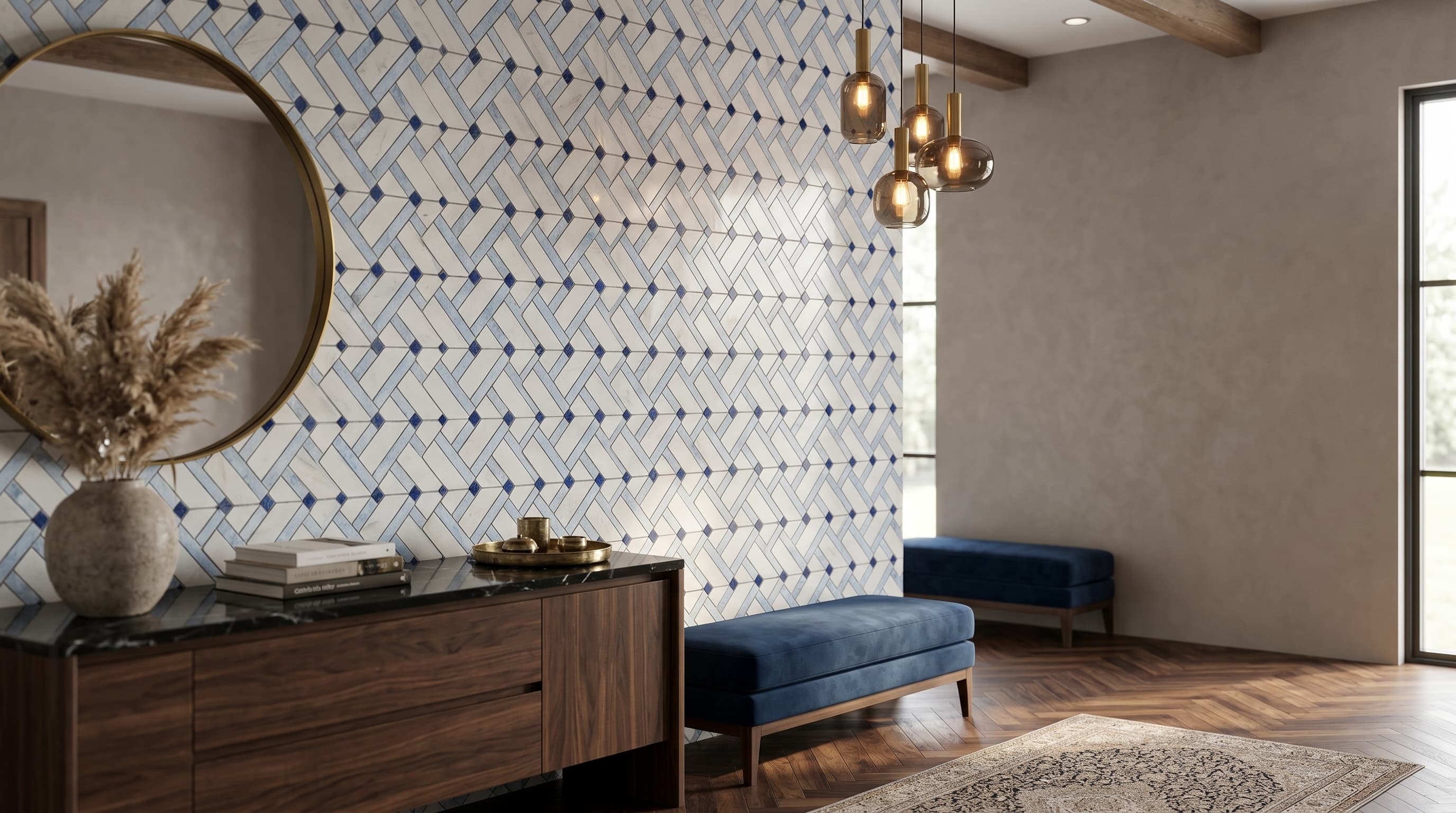 Herringbone Royal Sapphire project 3