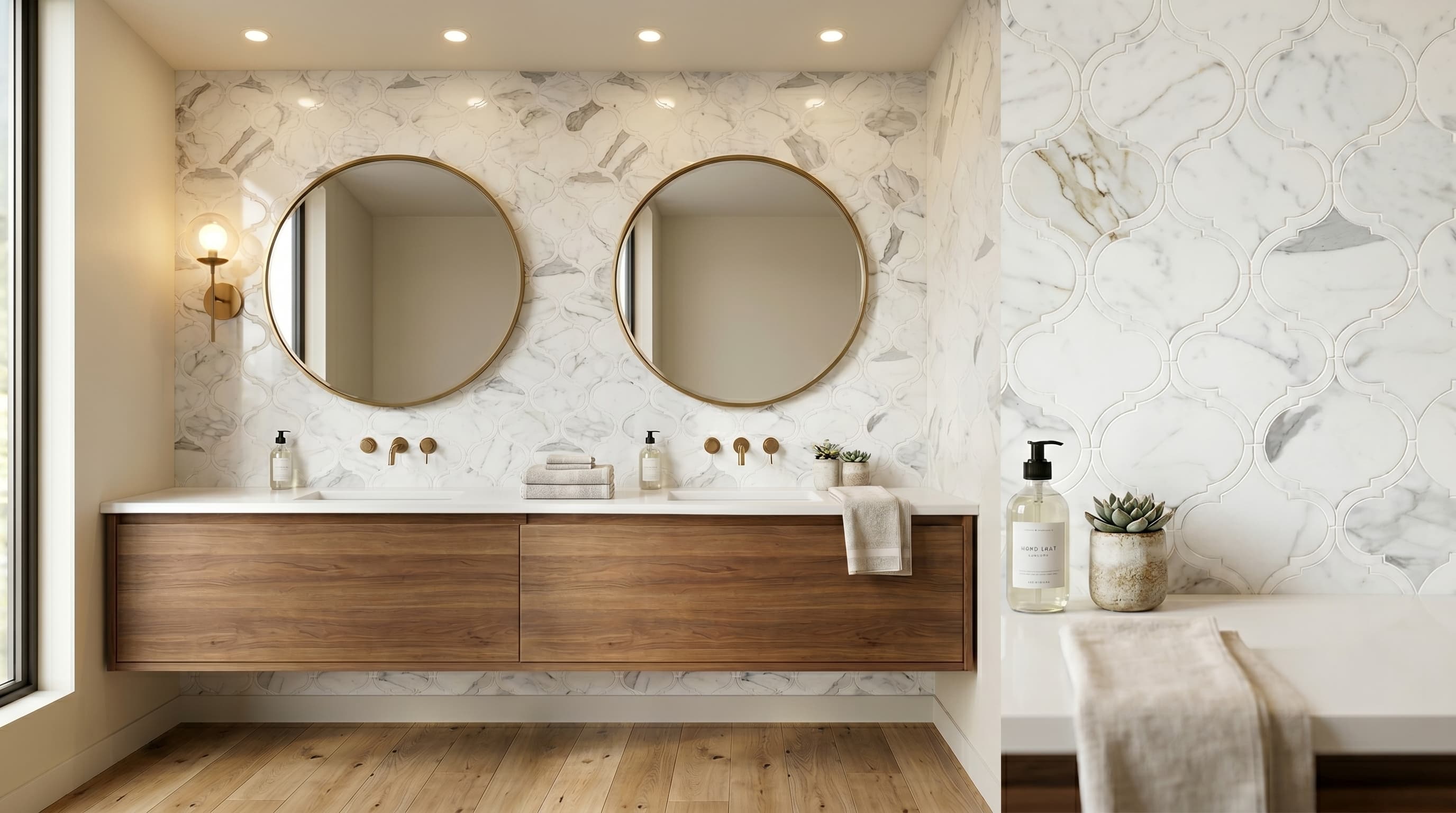 Alice Pearl Calacatta White project 2