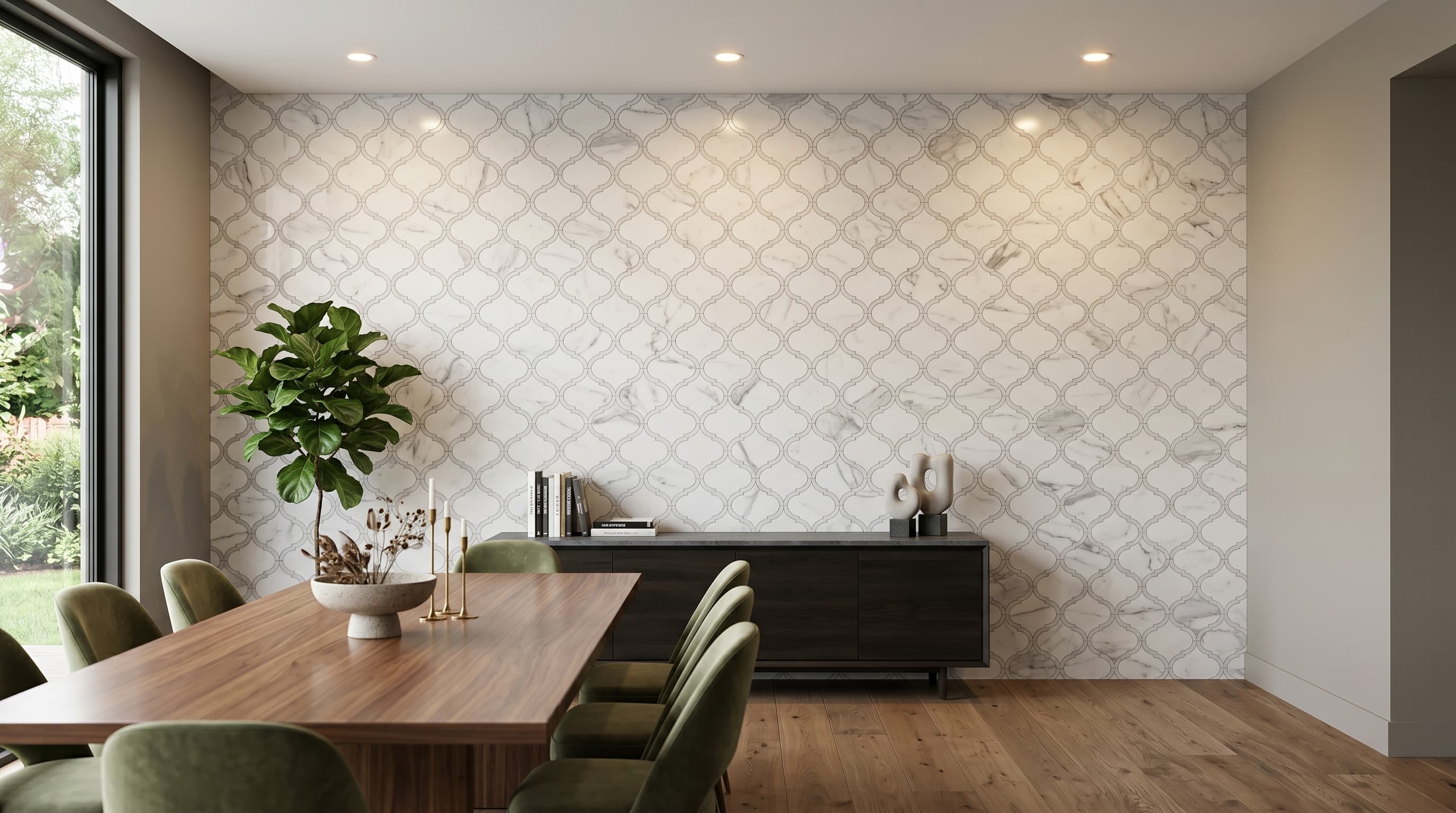 Alice Pearl Calacatta White project 3