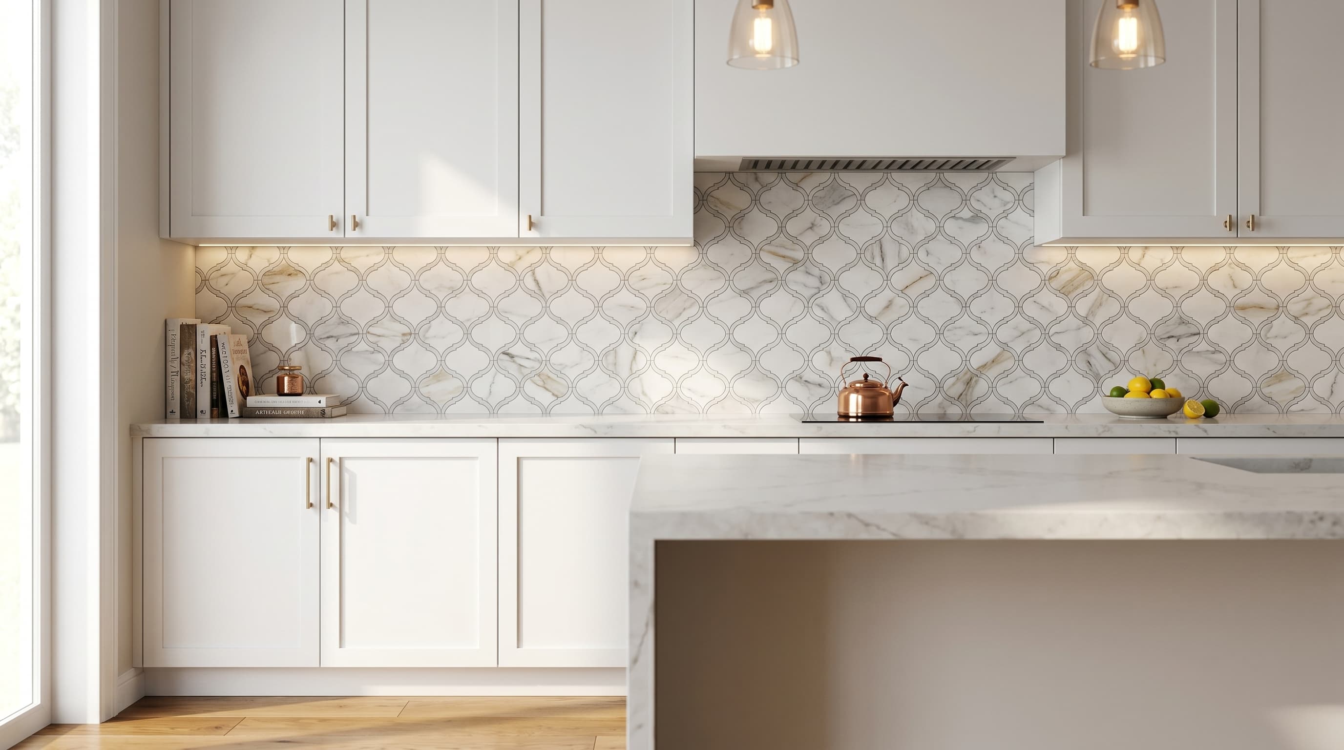 Alice Pearl Calacatta White project 1