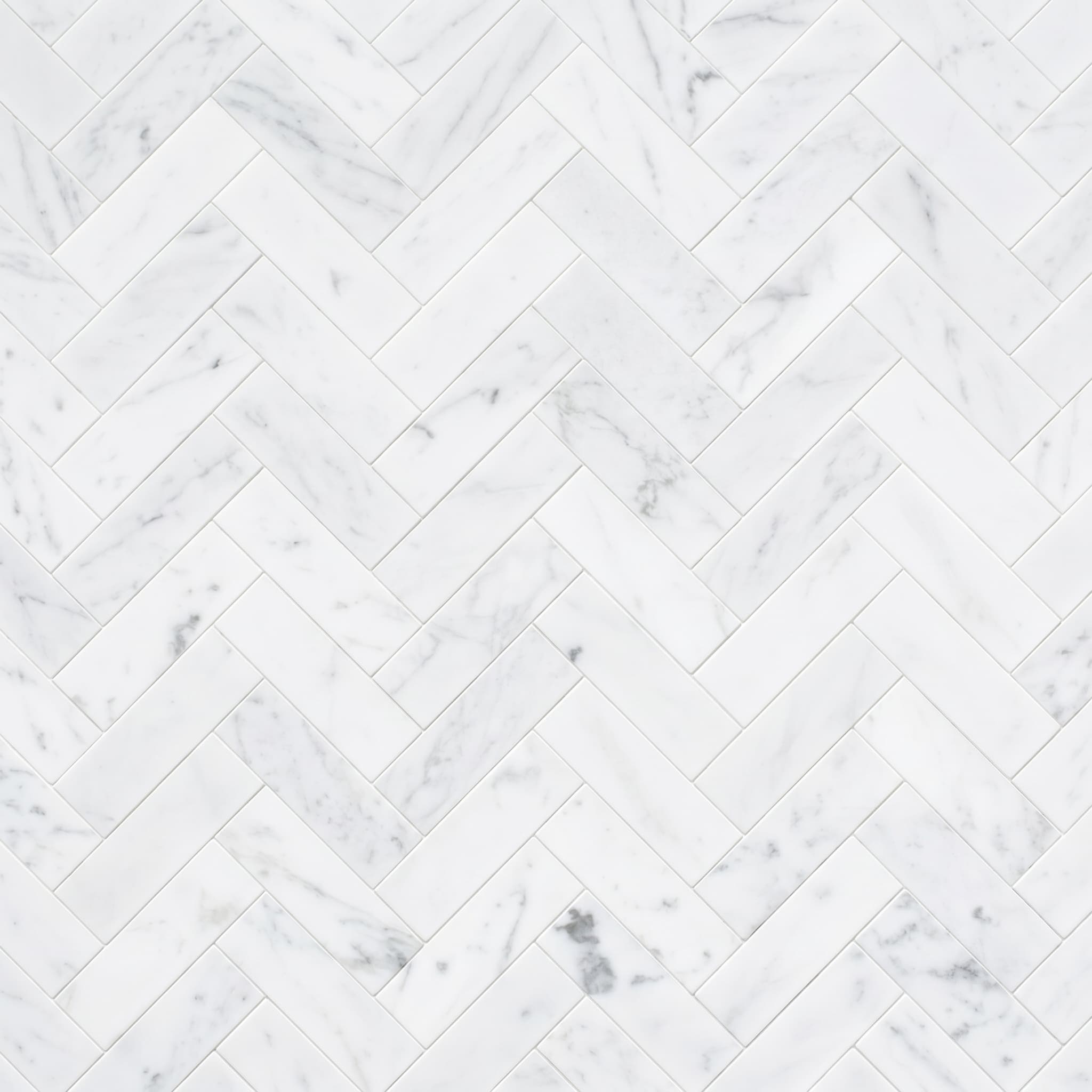 Chevron Long Carrara
