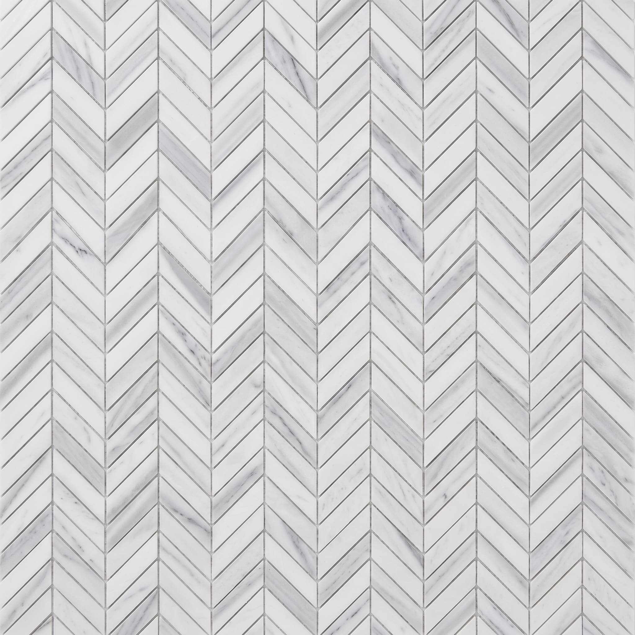 Chevron Marmala White