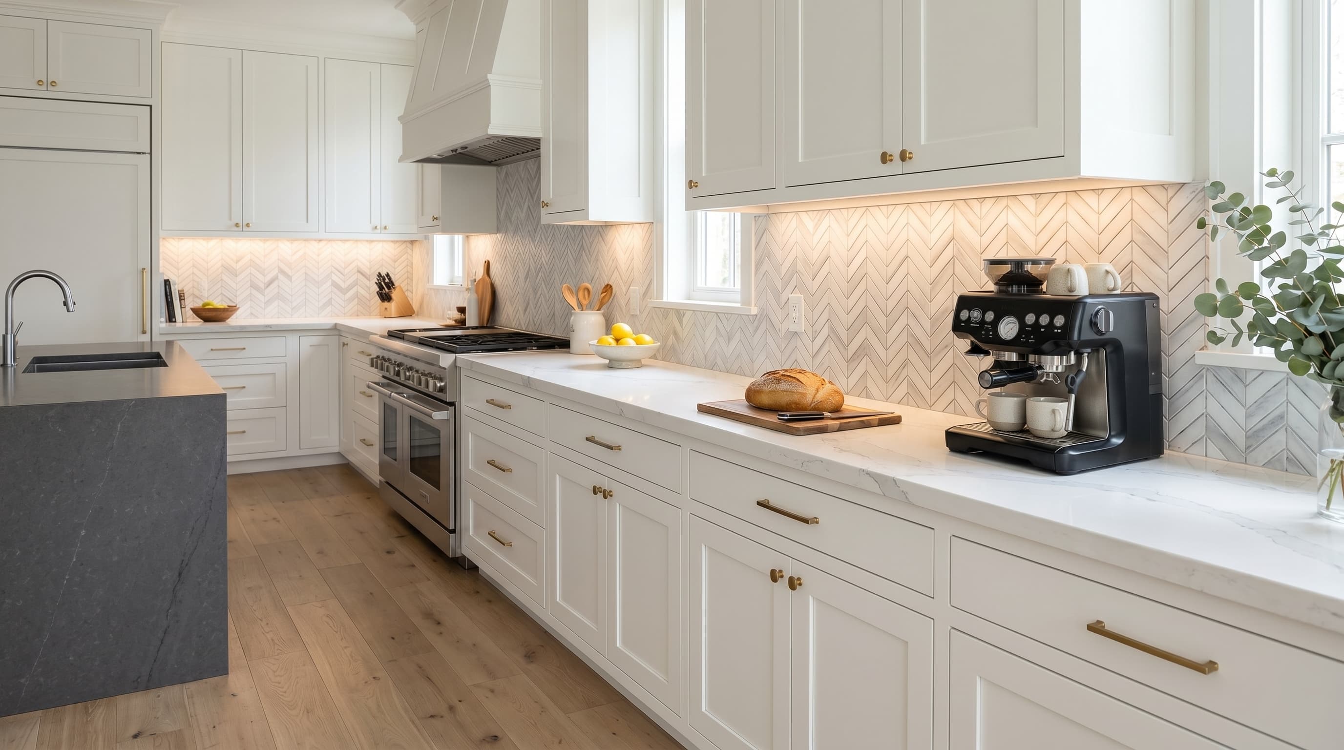 Chevron Marmala White project 4