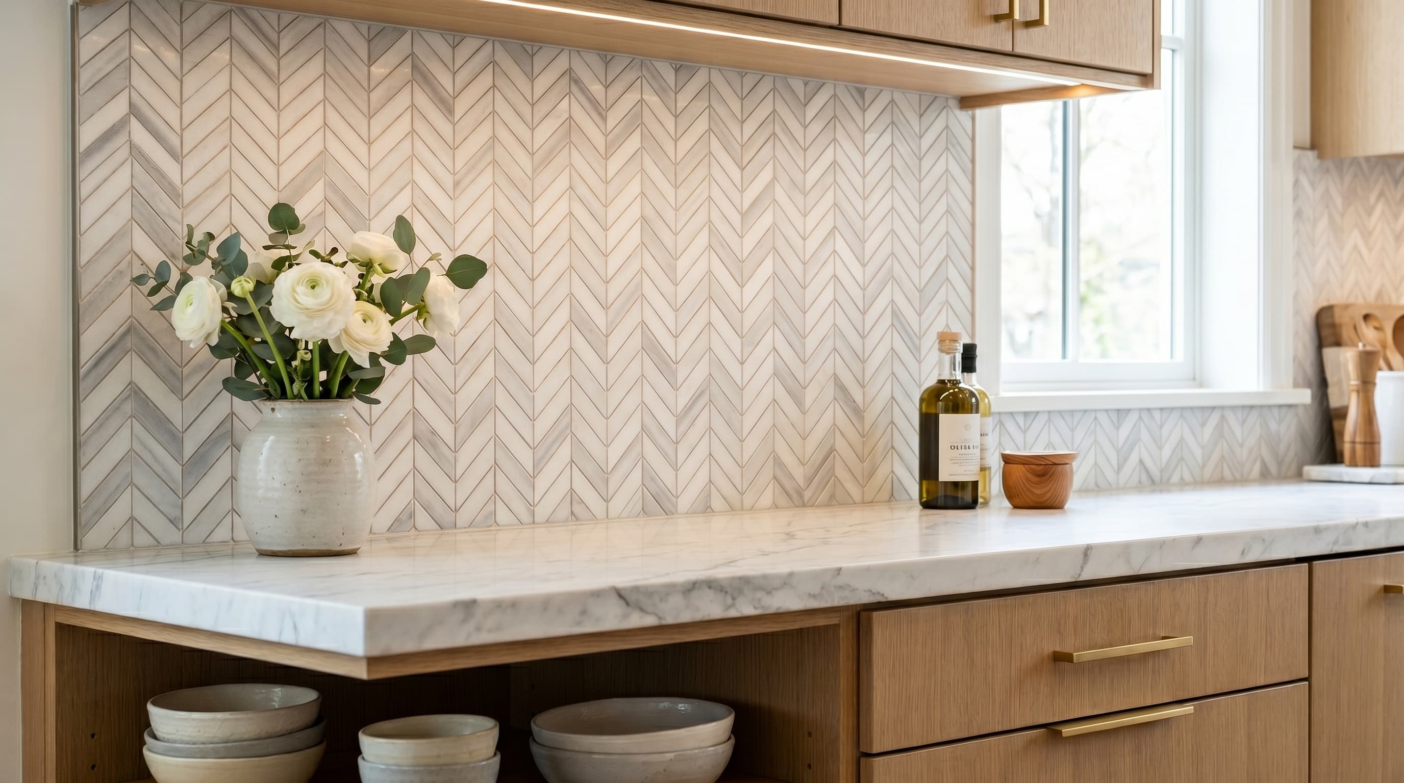 Chevron Marmala White project 5