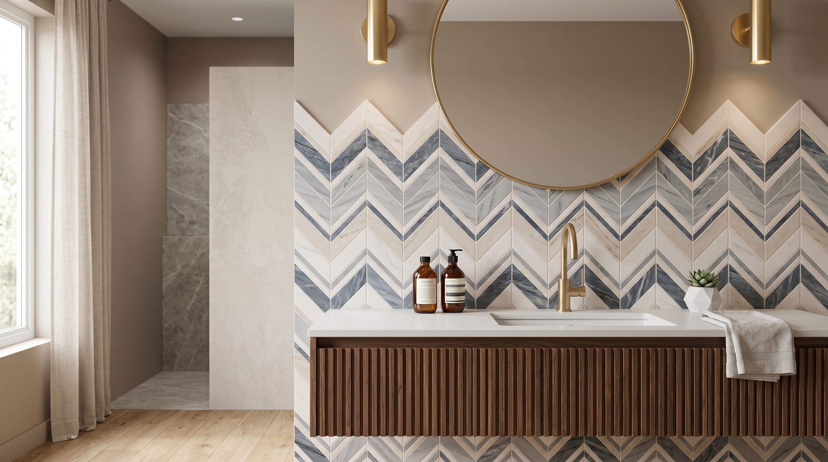 Chevron Ravenna Blue project 2