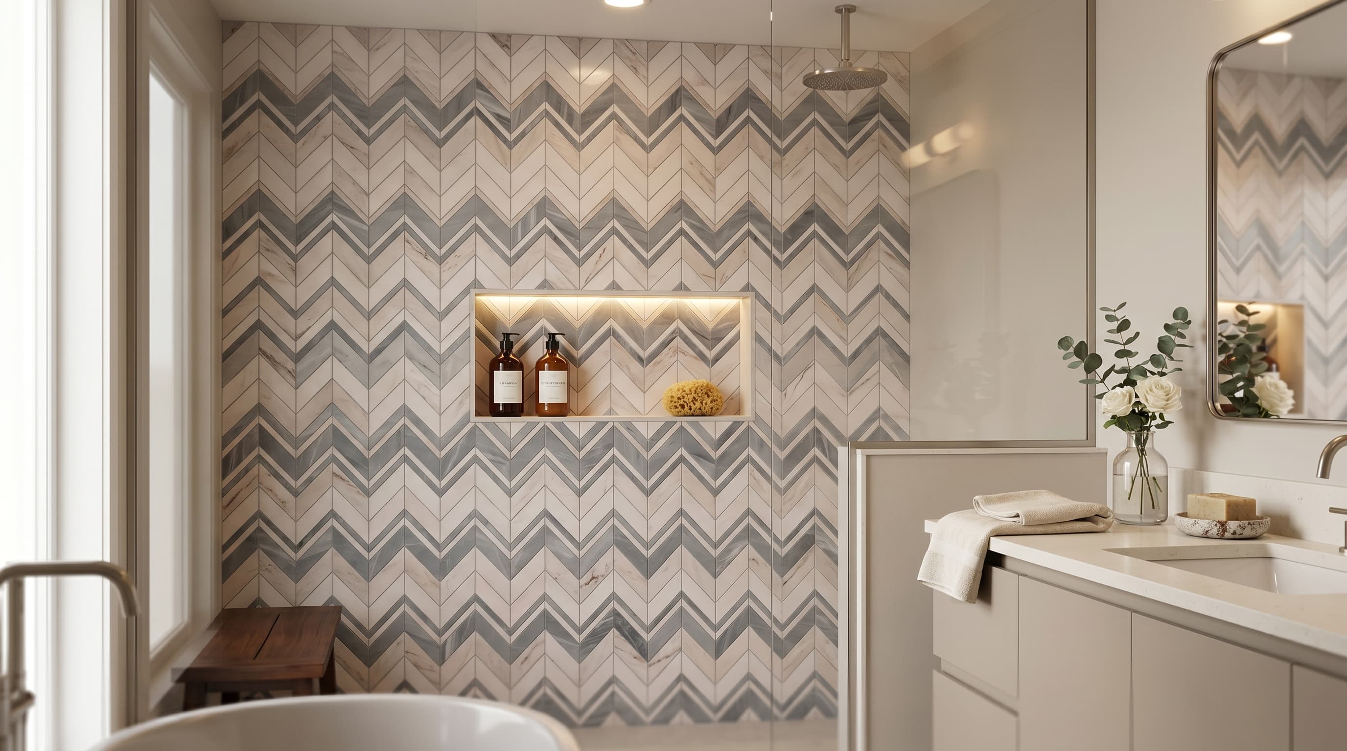 Chevron Ravenna Blue project 5