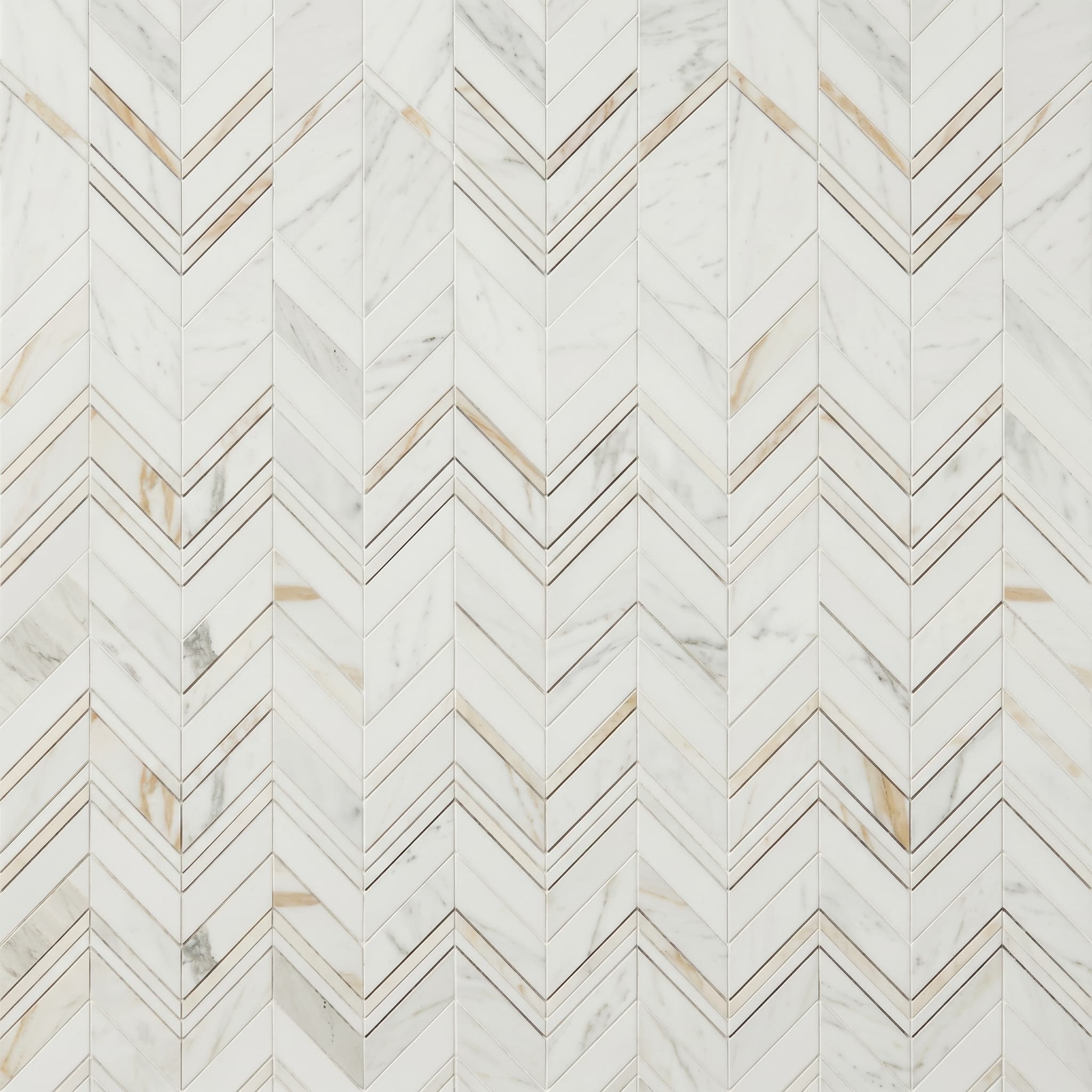 Chevron Ravenna Calacatta