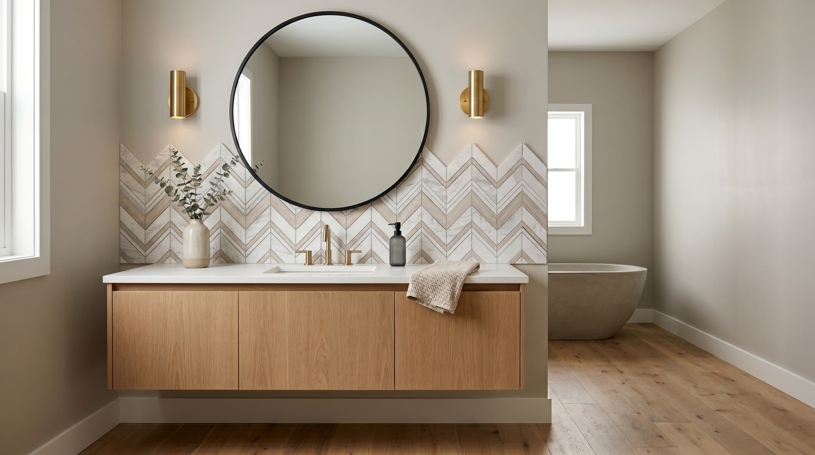 Chevron Ravenna Loft project 2