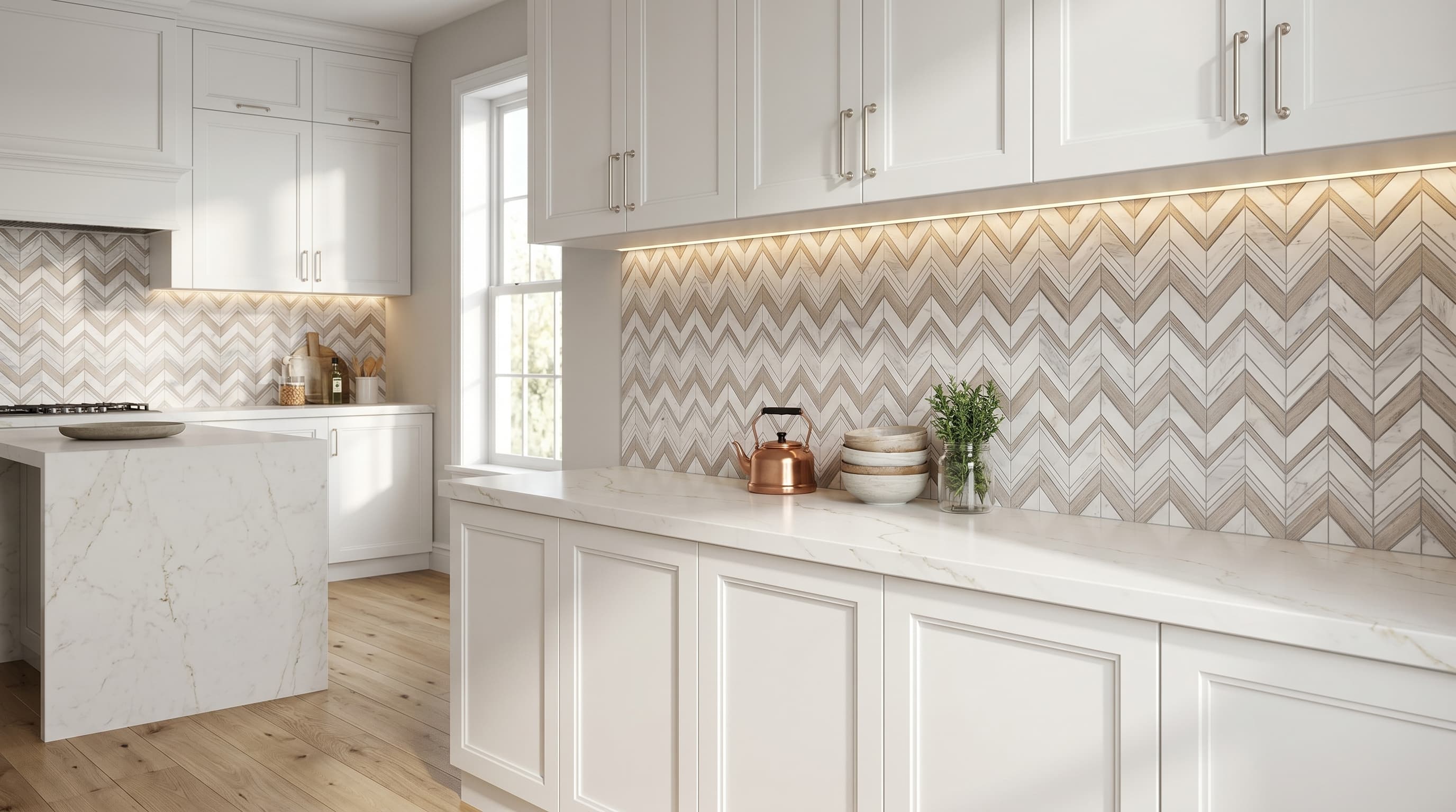 Chevron Ravenna Loft project 1