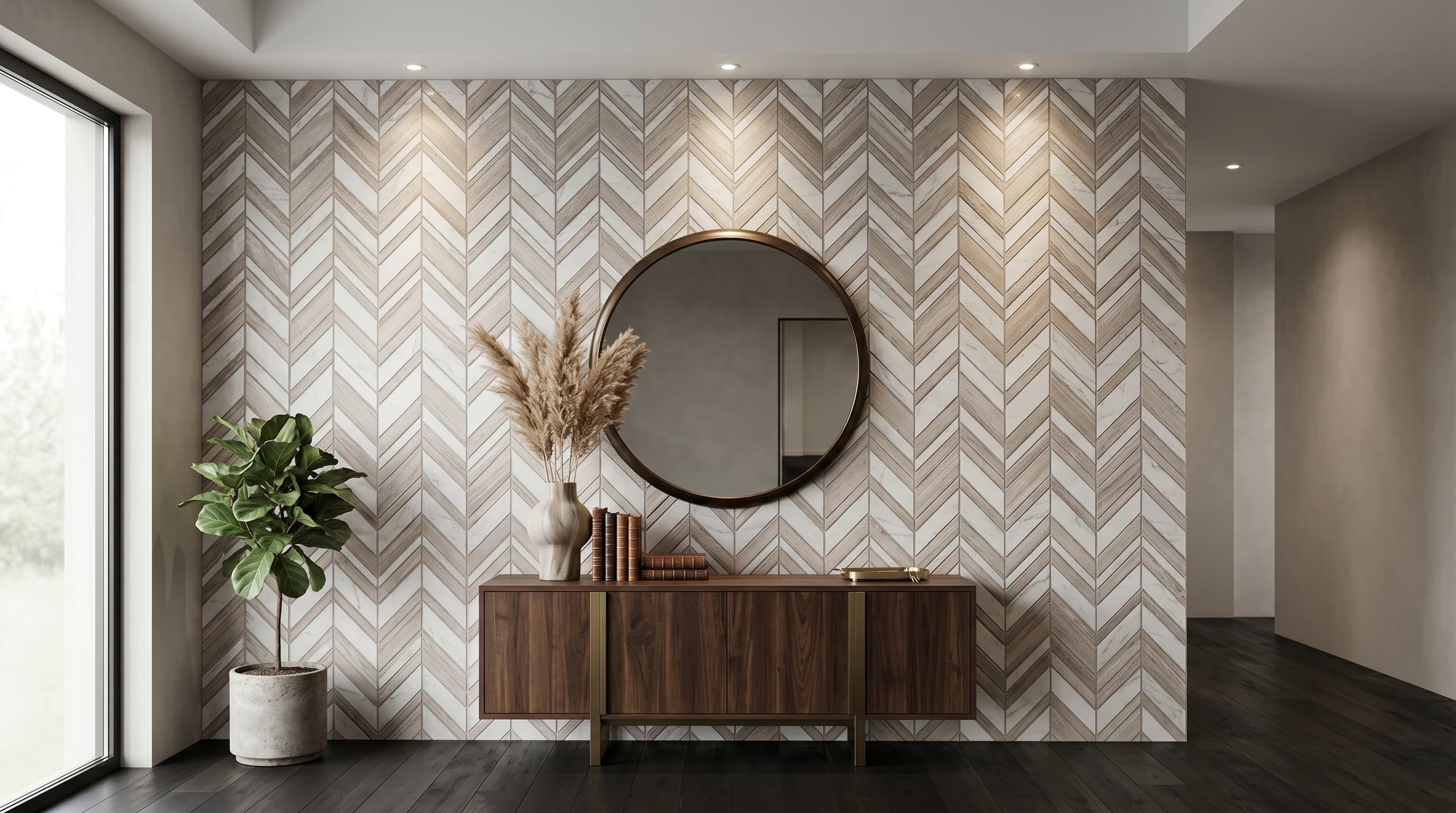 Chevron Shadow Loft project 3