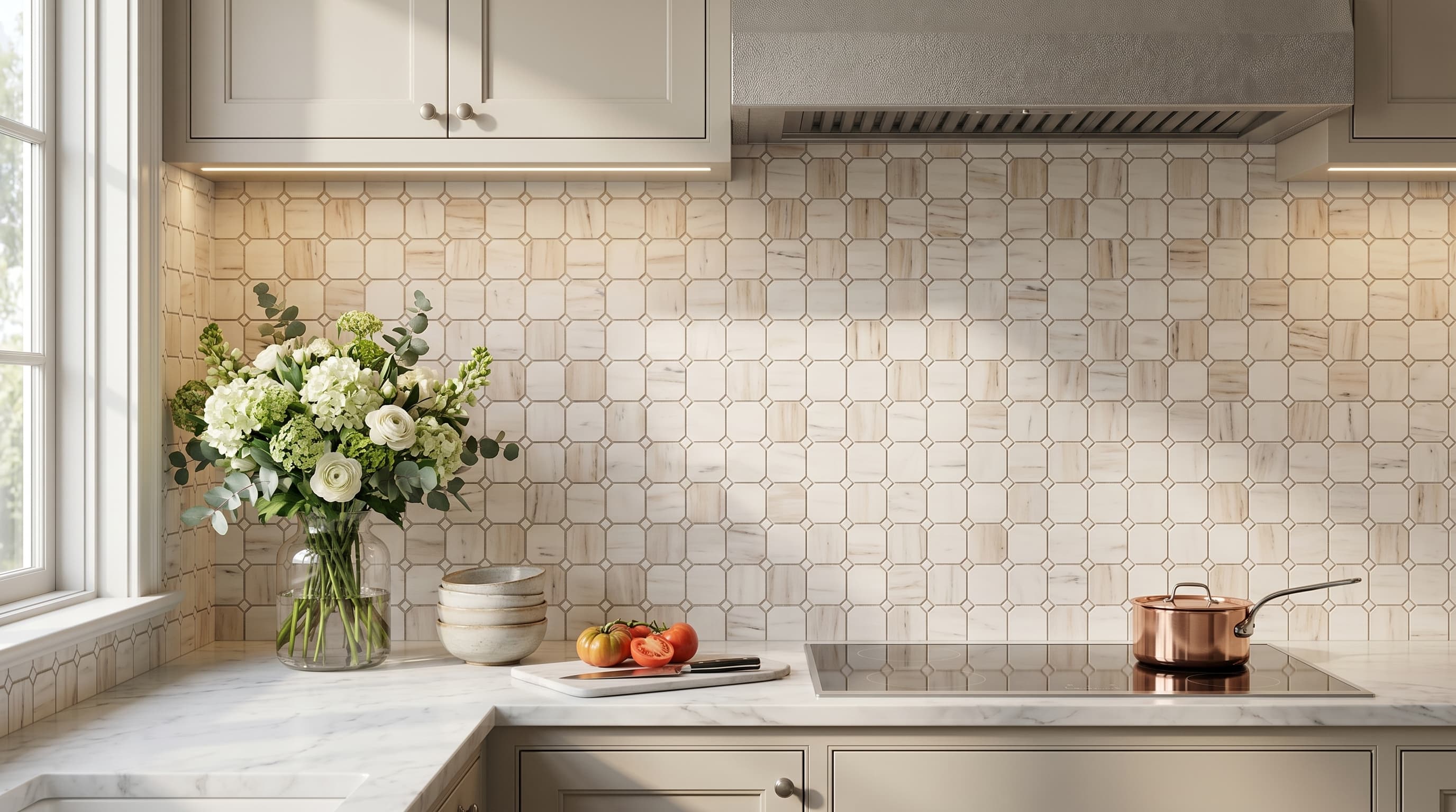 Clipped Square Wooden White project 3