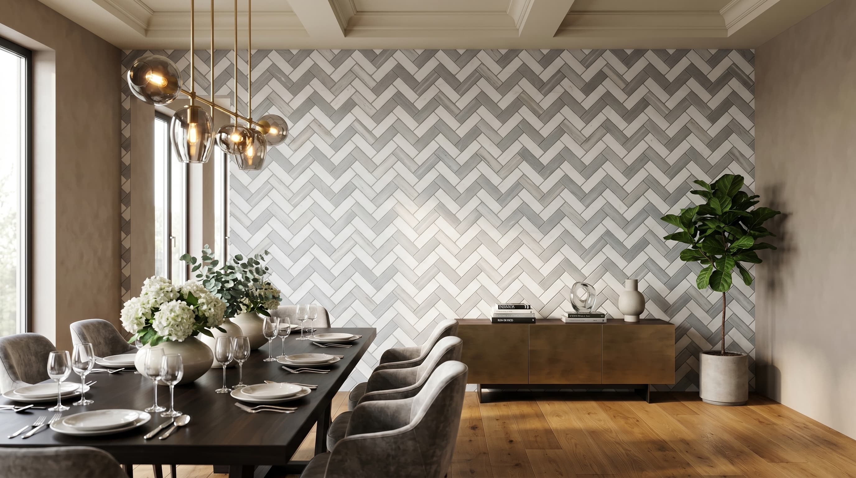 Herringbone Blue project 3