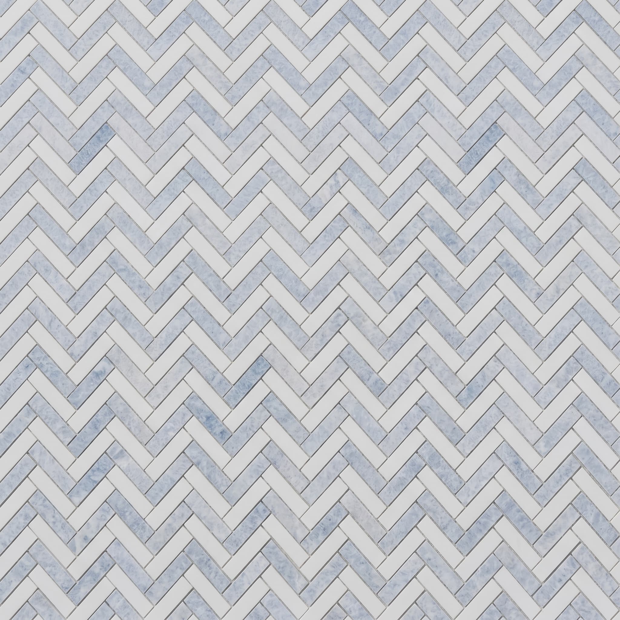 Herringbone Crystal Ocean