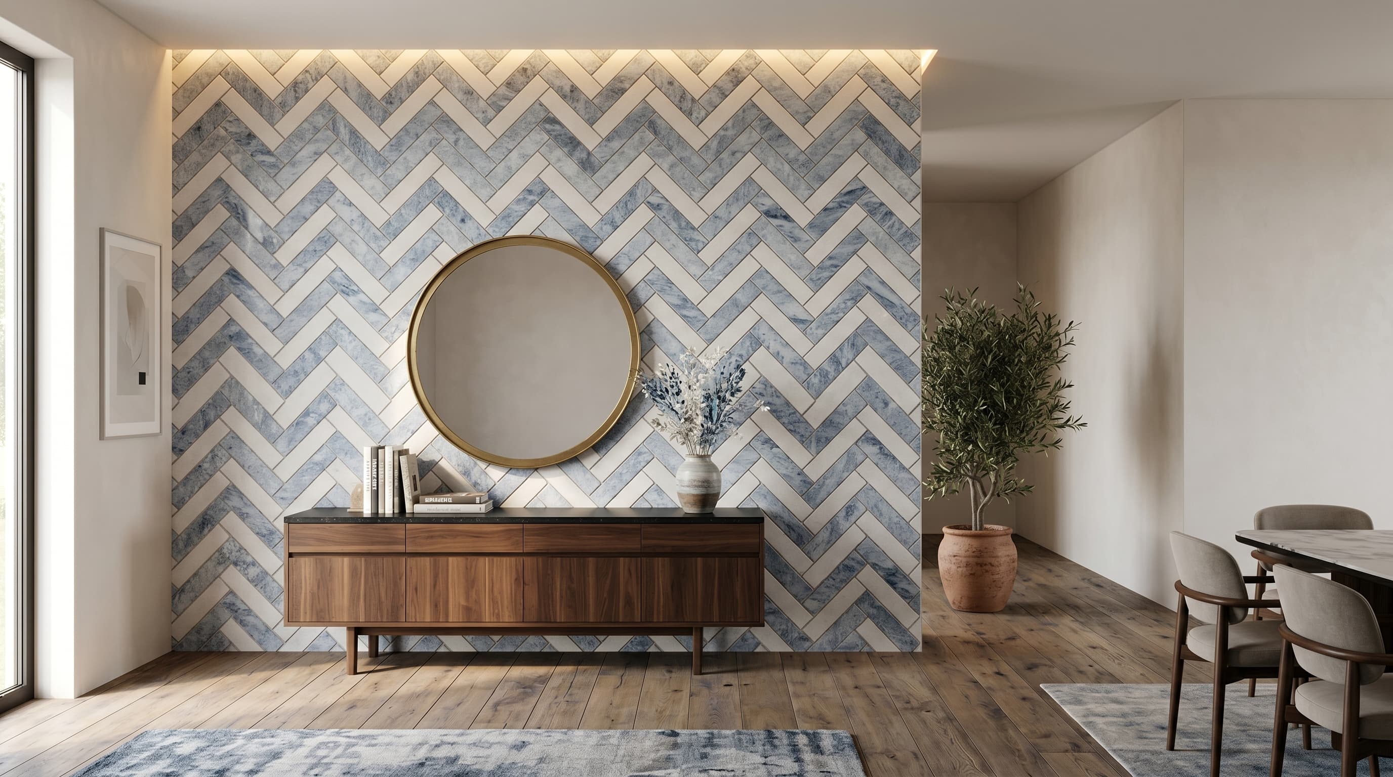 Herringbone Crystal Ocean project 3