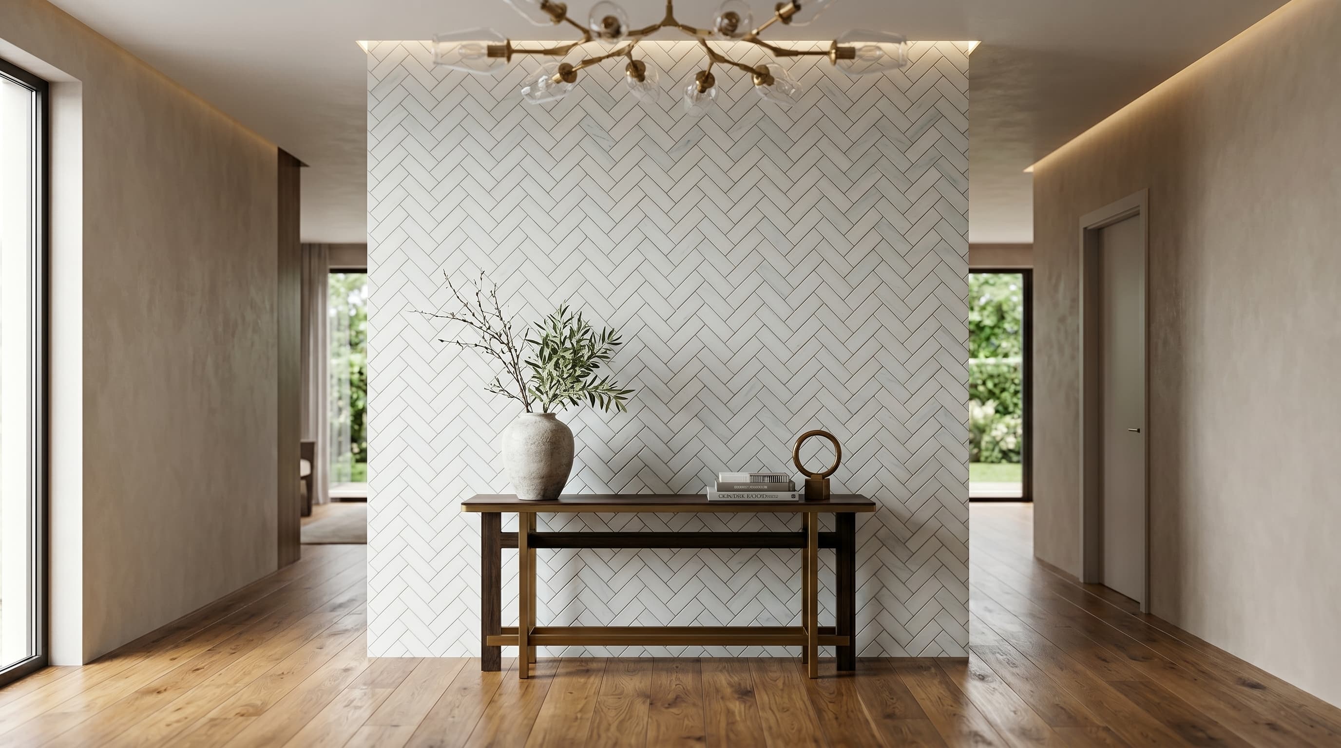 Herringbone Dolomite Polished project 3