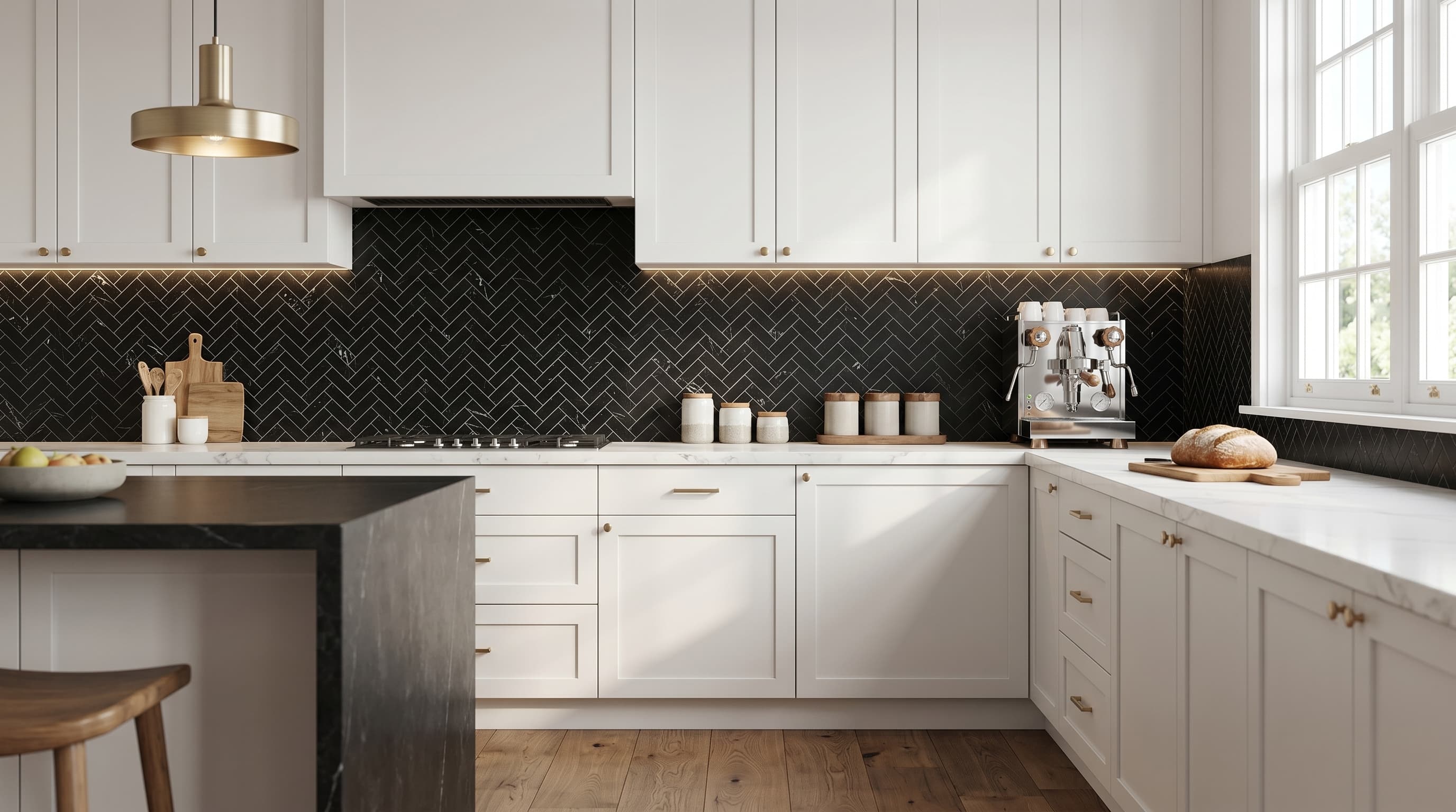 Herringbone Marquina project 1