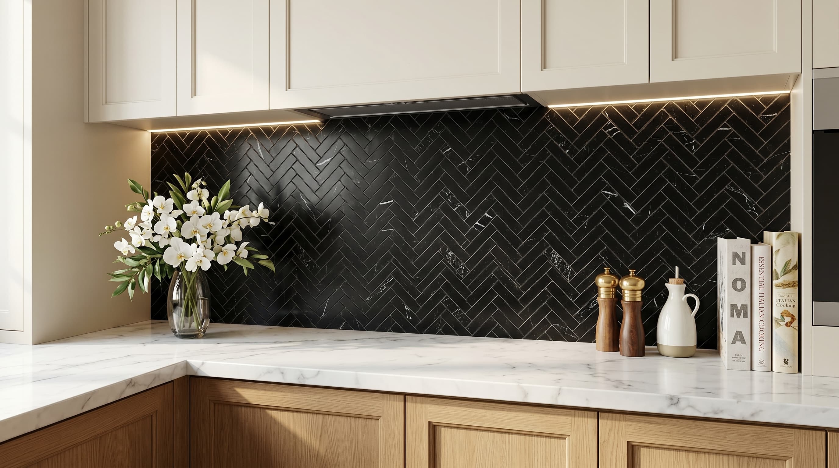 Herringbone Marquina project 5