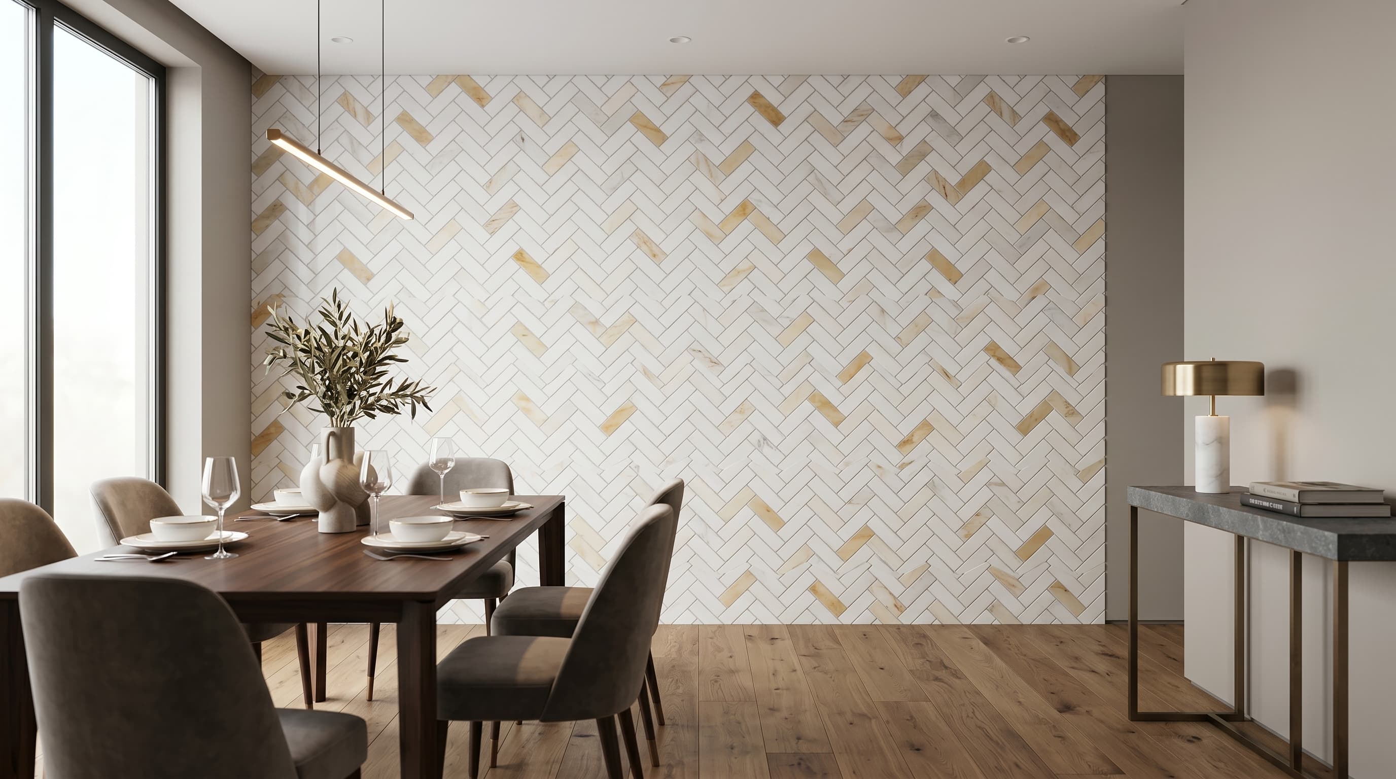 Herringbone Sunrise Polished project 3