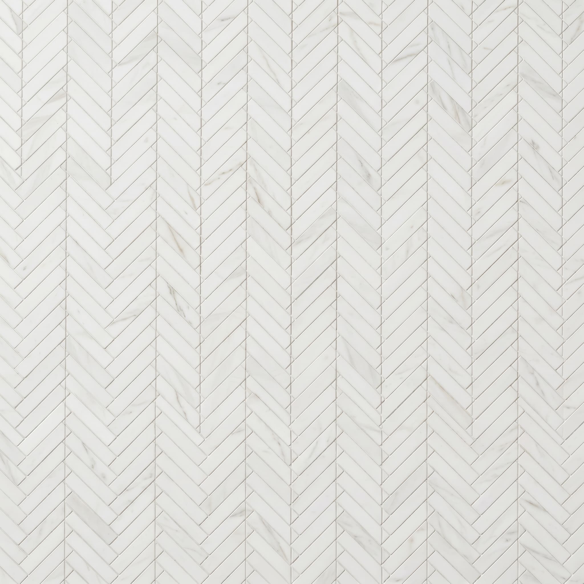 Herringbone White