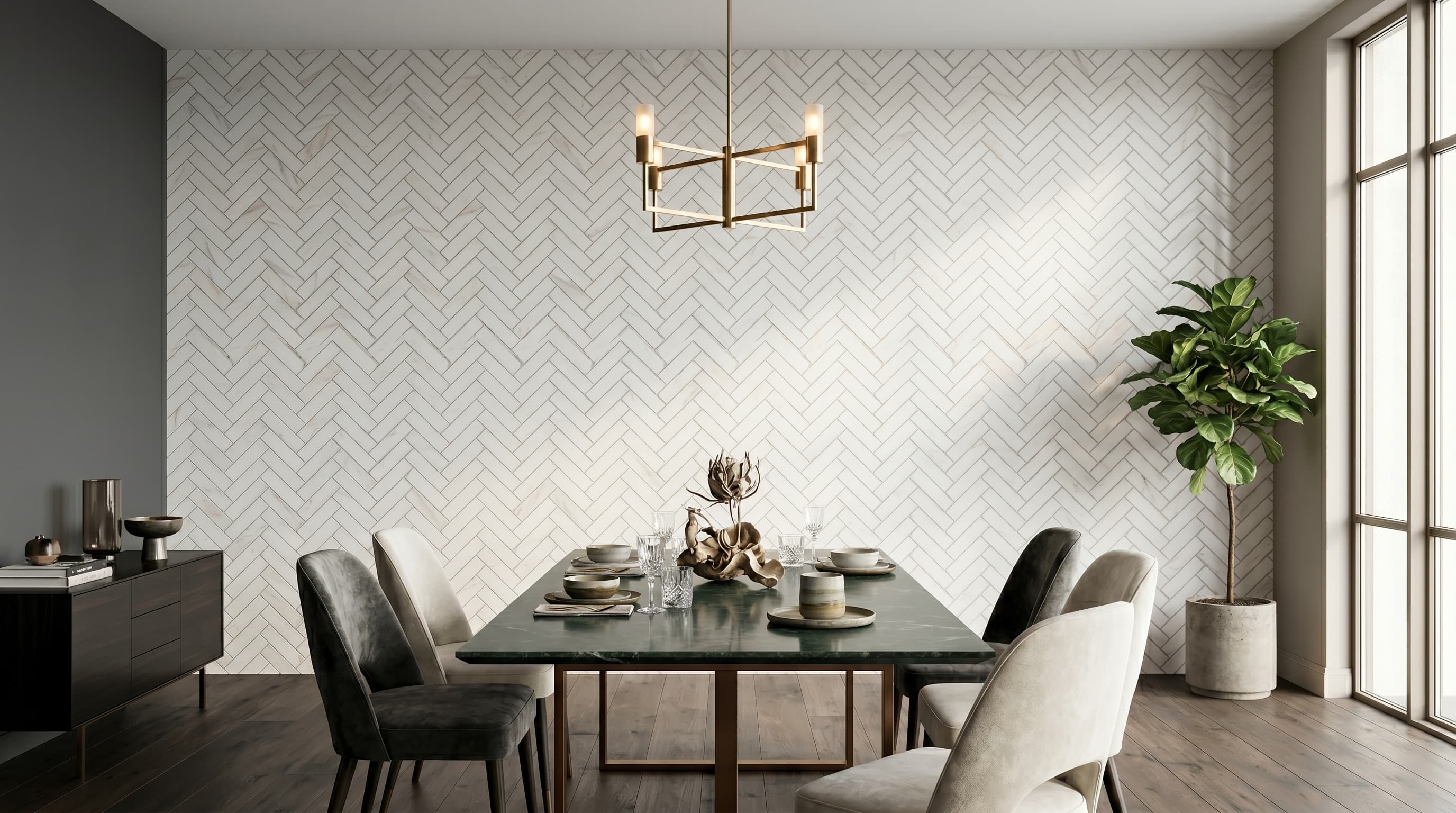 Herringbone White project 3