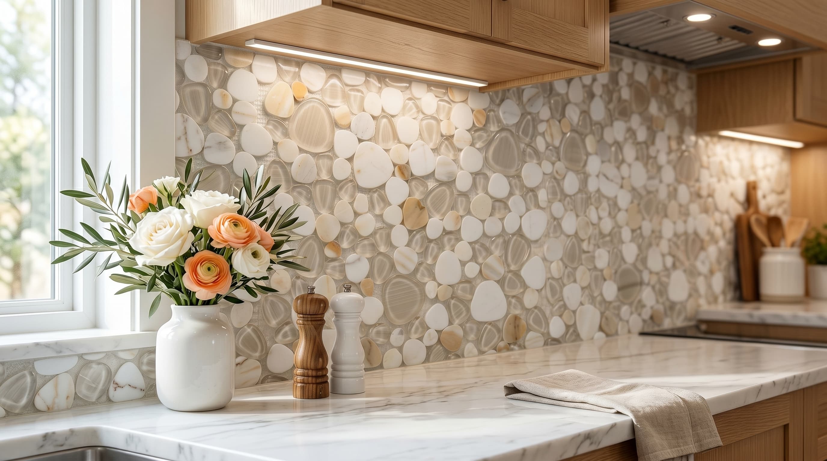 Peach Calacatta Gold project 3