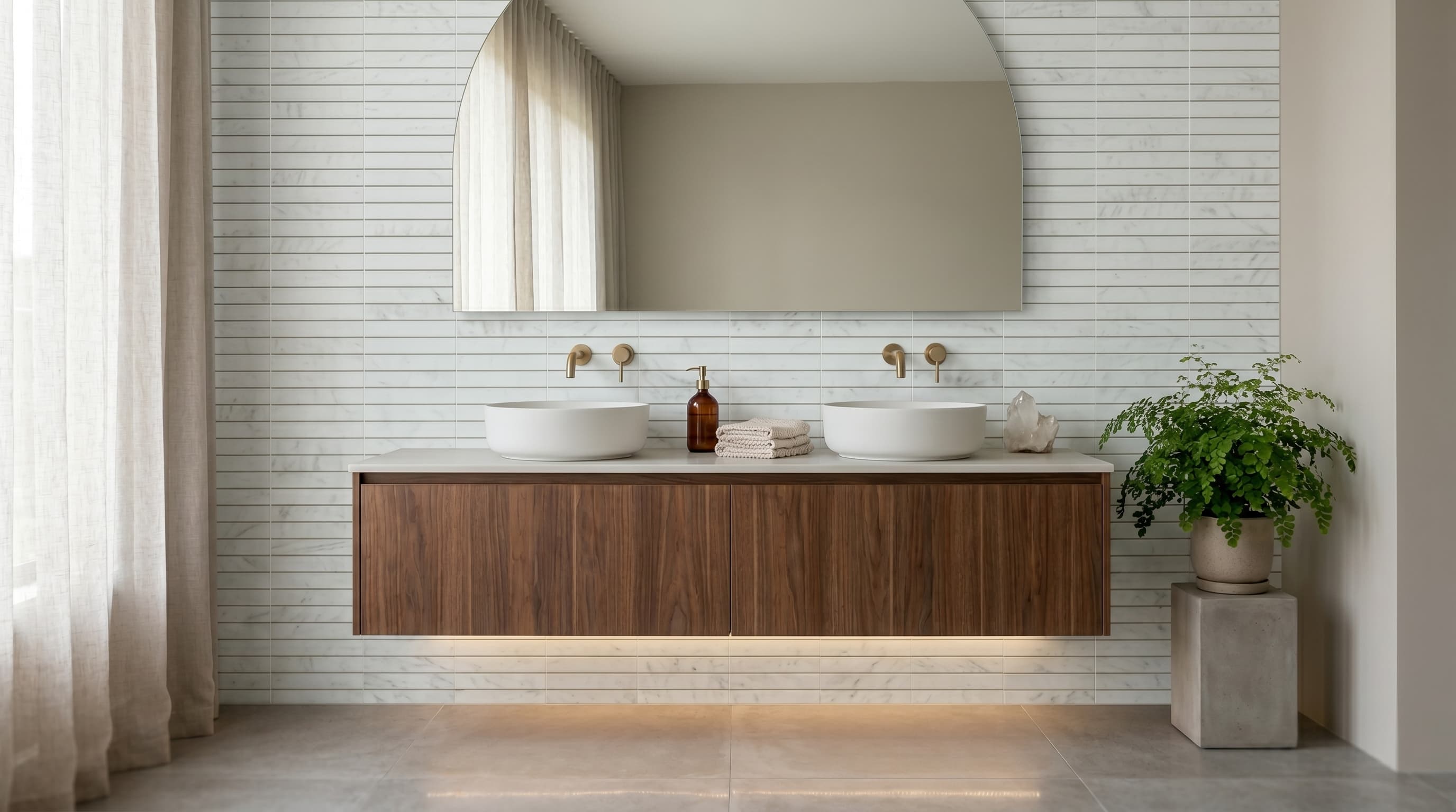 Slot Carrara Honed project 2