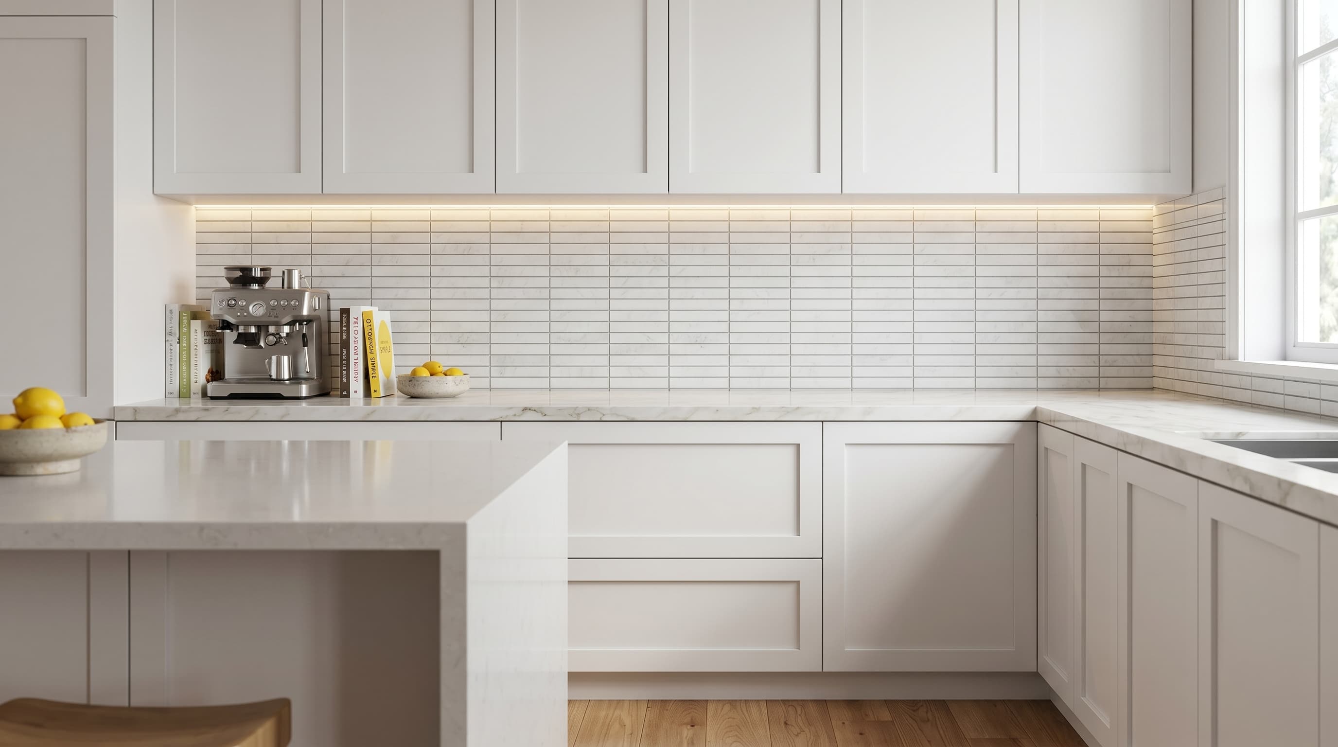 Slot Carrara Honed project 1