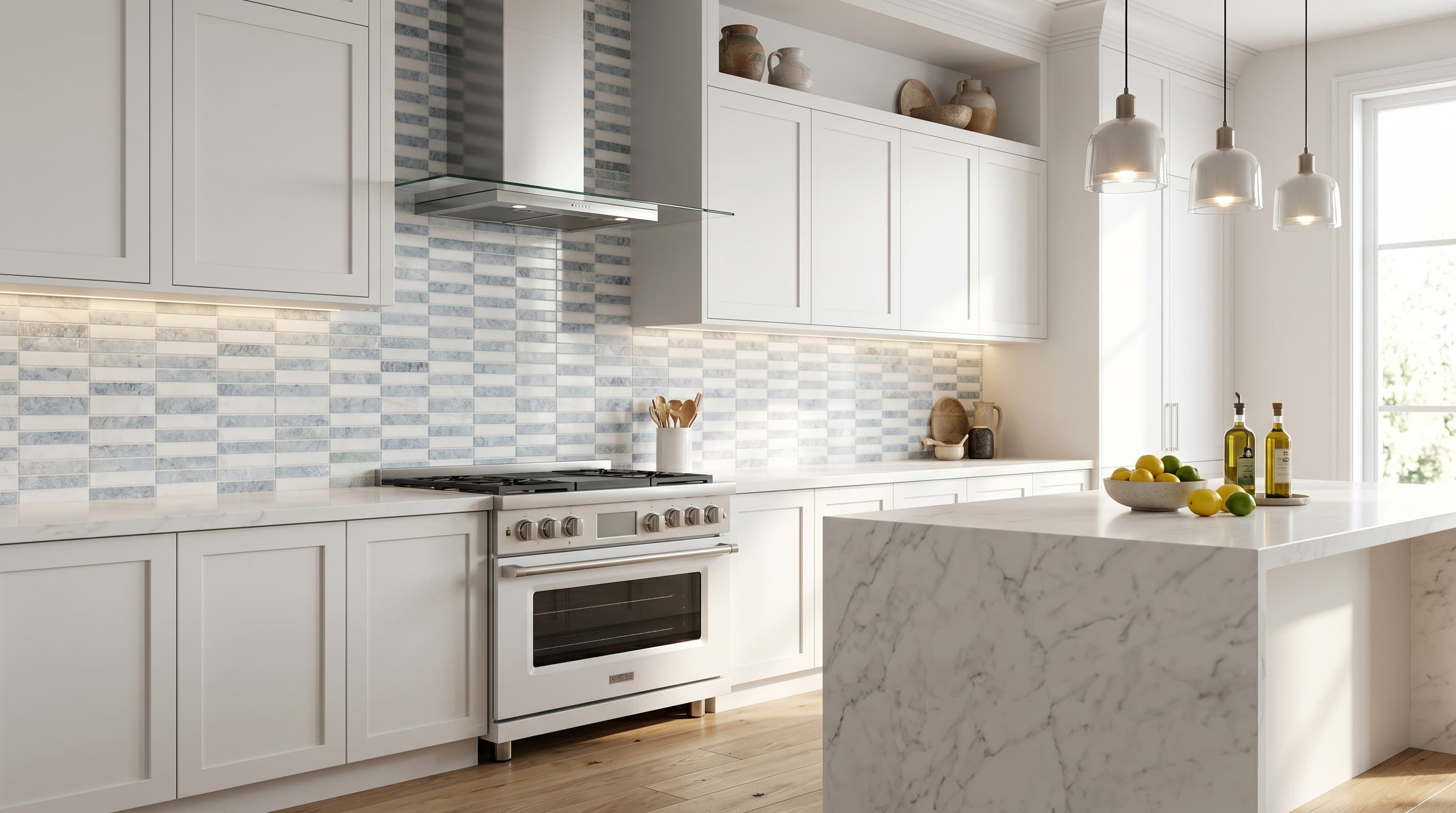 Mosaic Slot Crystal Ocean 11.75 x 11.75 project 1