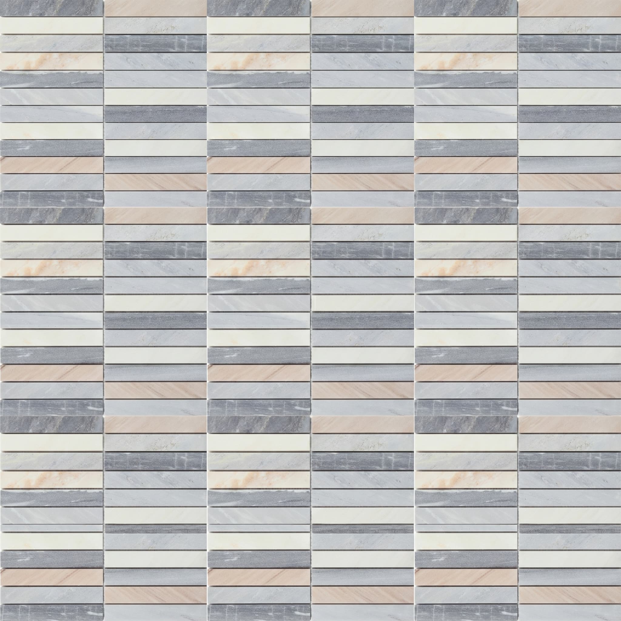 Mosaic Slot Italian Blue 11.75 x 11.75