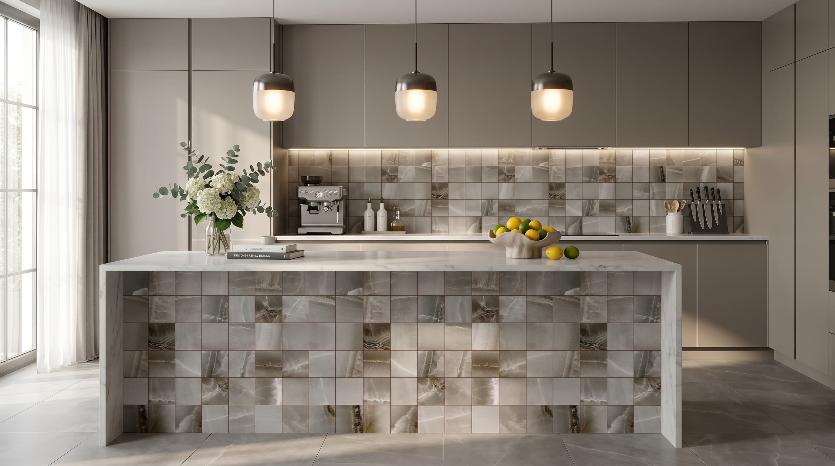 Akoya Ocean Matte Mosaic project 6