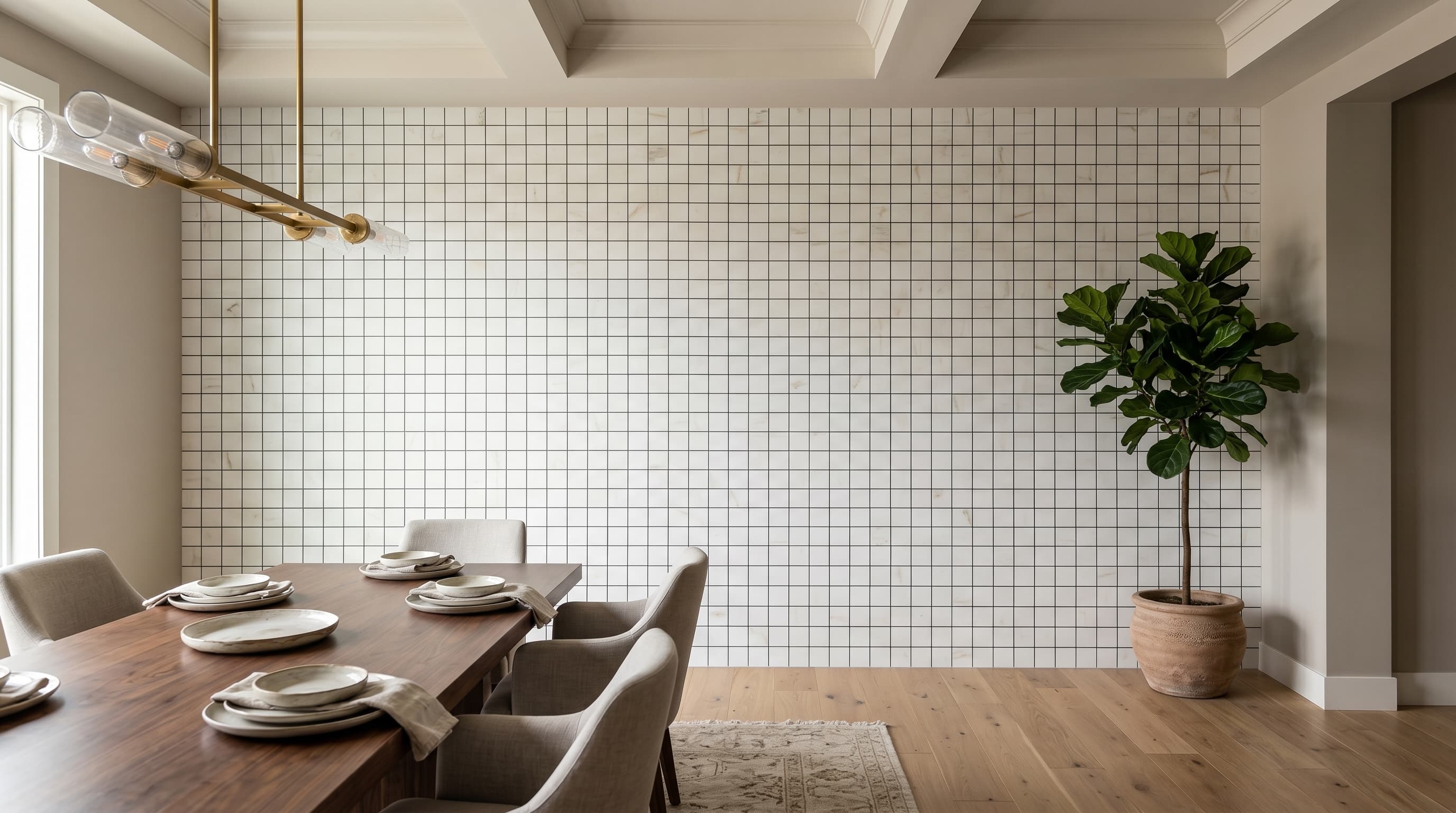 Classici Calacatta Gold Matte Mosaic project 3