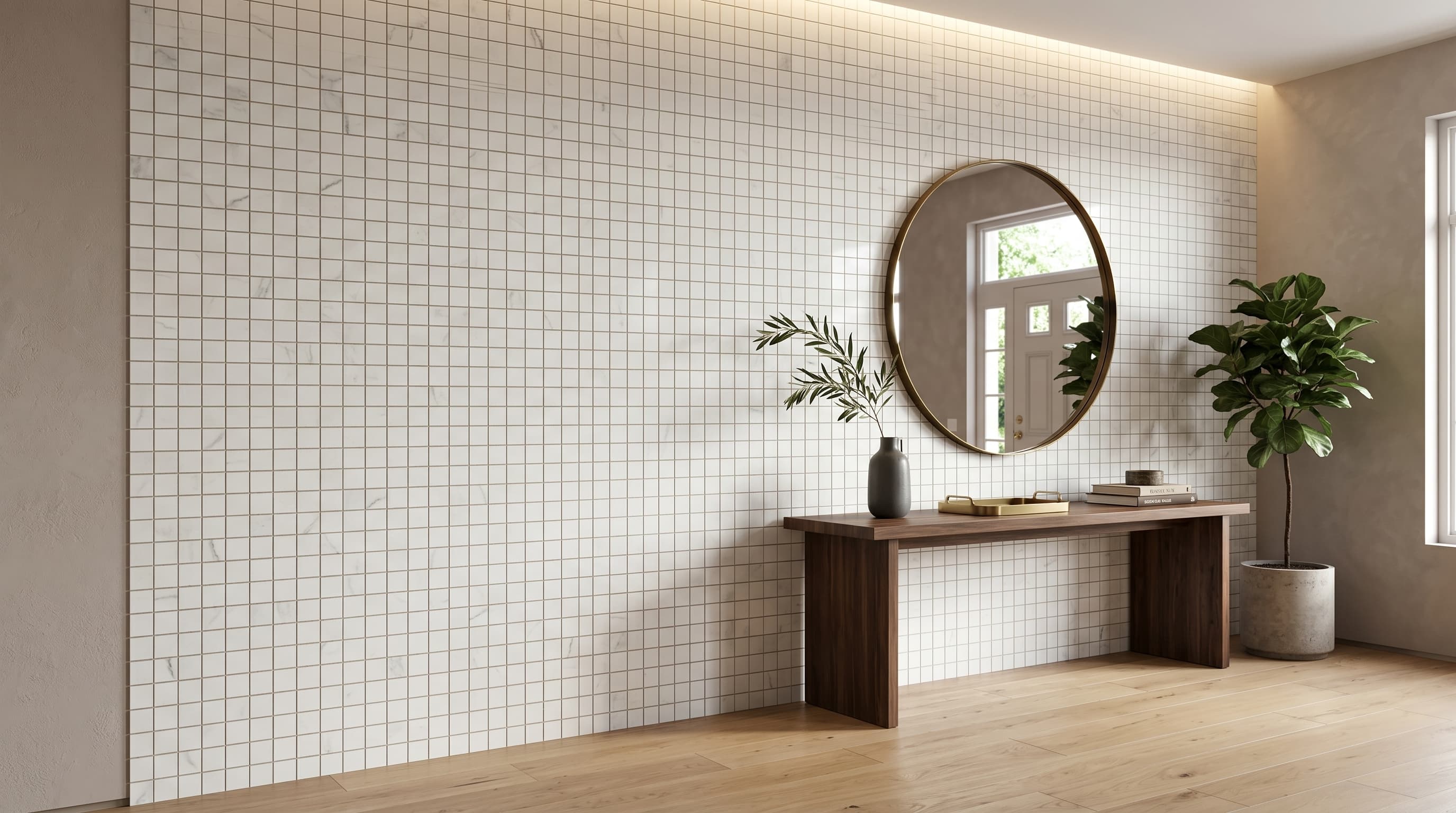 Classici Statuario Soft Mosaic project 3