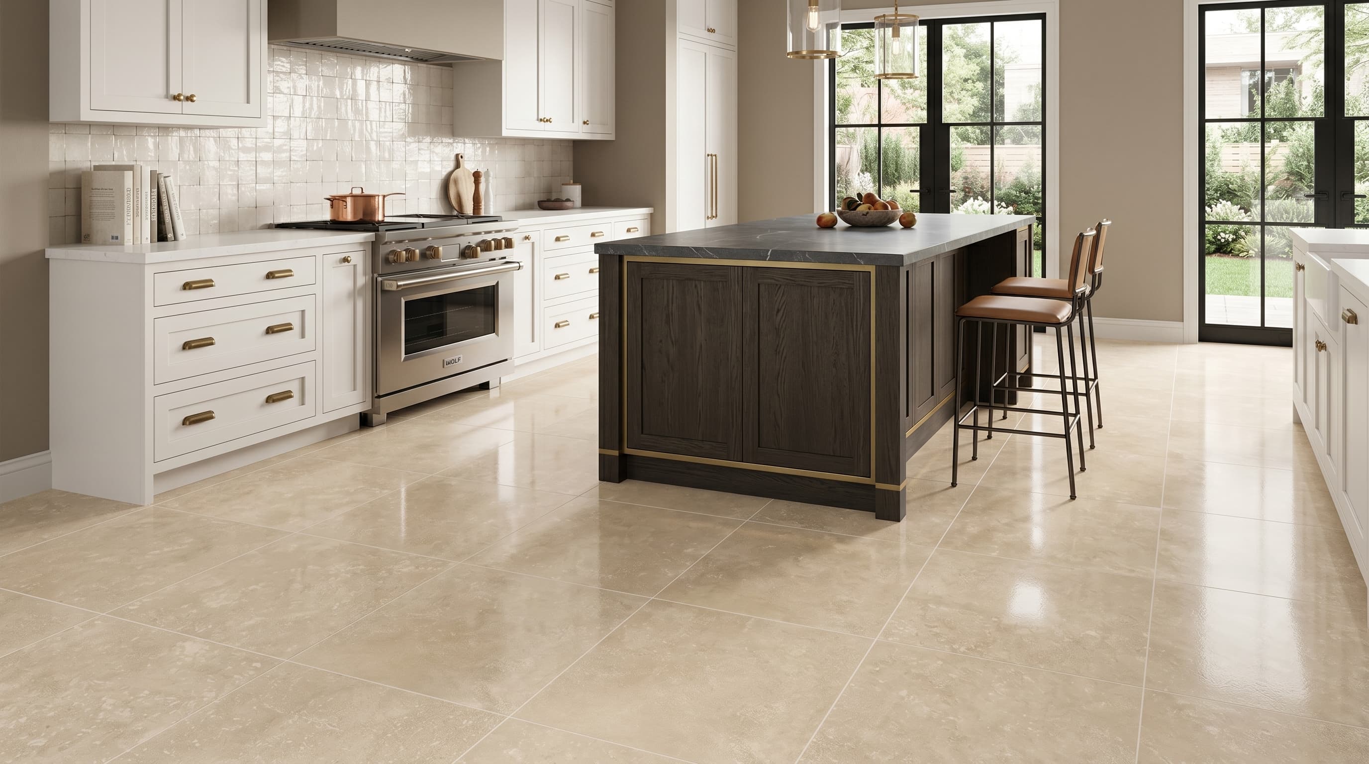 Appia Cross Cut Beige Polished project 1
