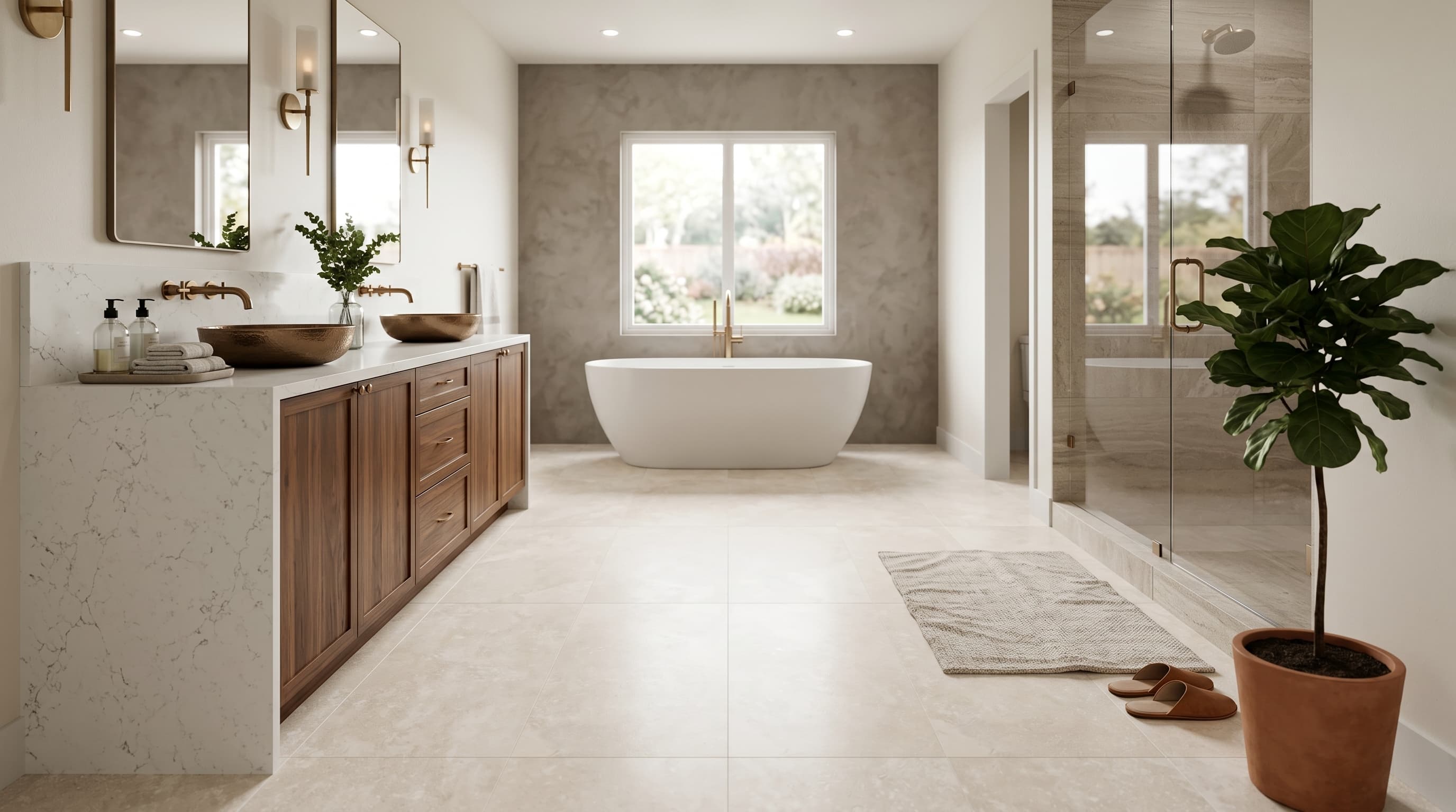 Appia Cross Cut White Polished project 2