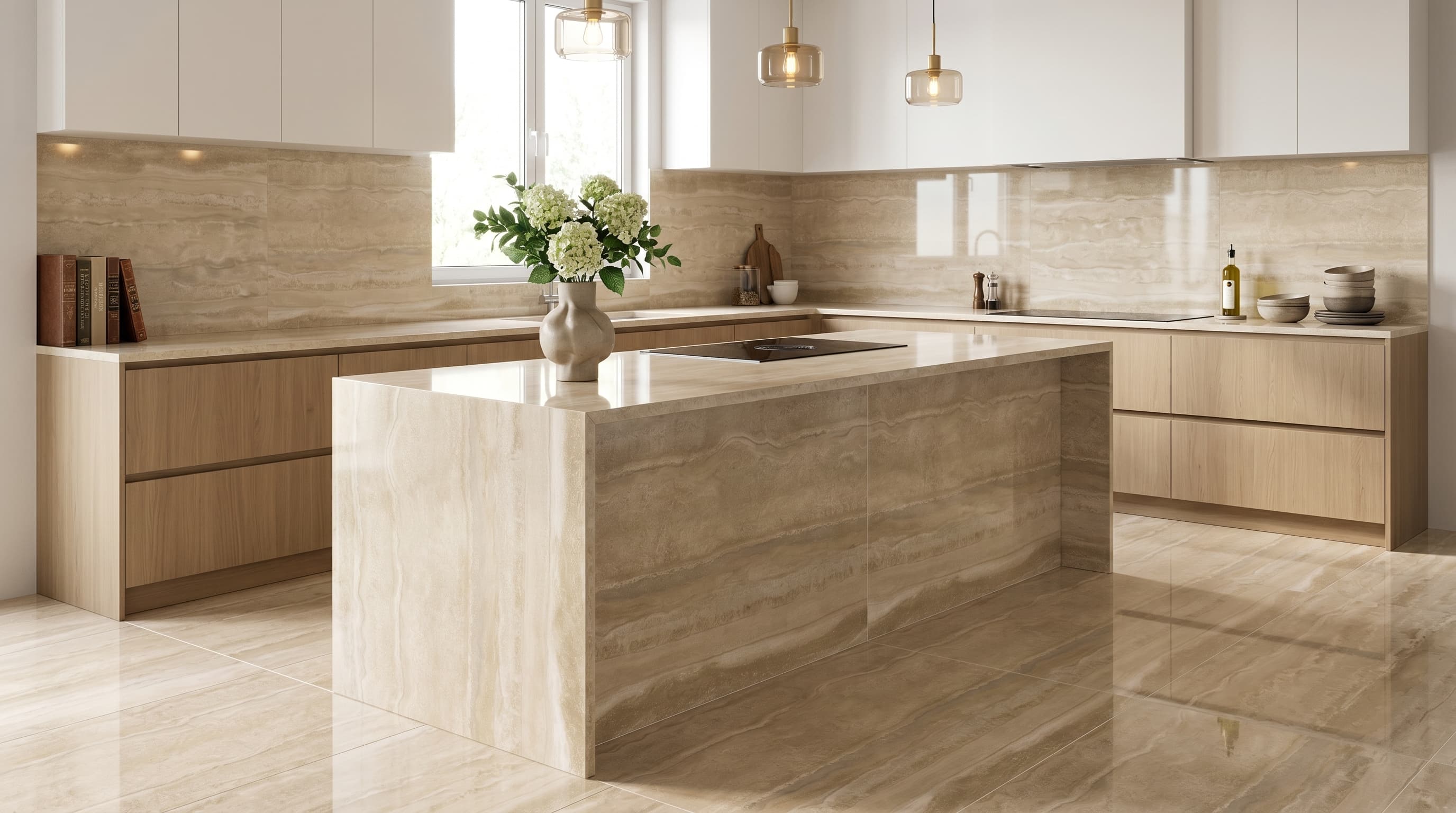 Appia Vein Cut Beige Polished project 5
