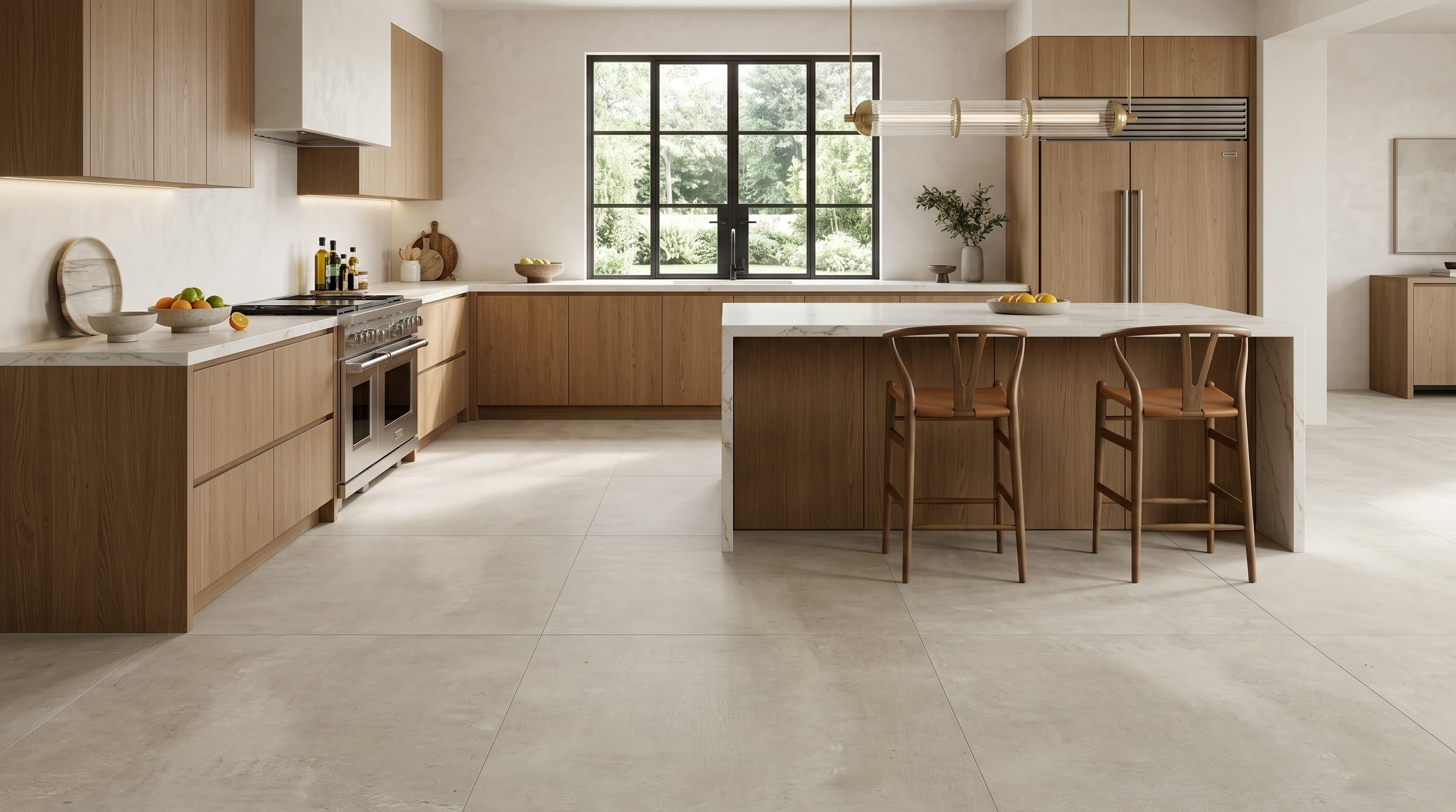 Porcelain Tile Matieres Sable 24 x 48 project 1
