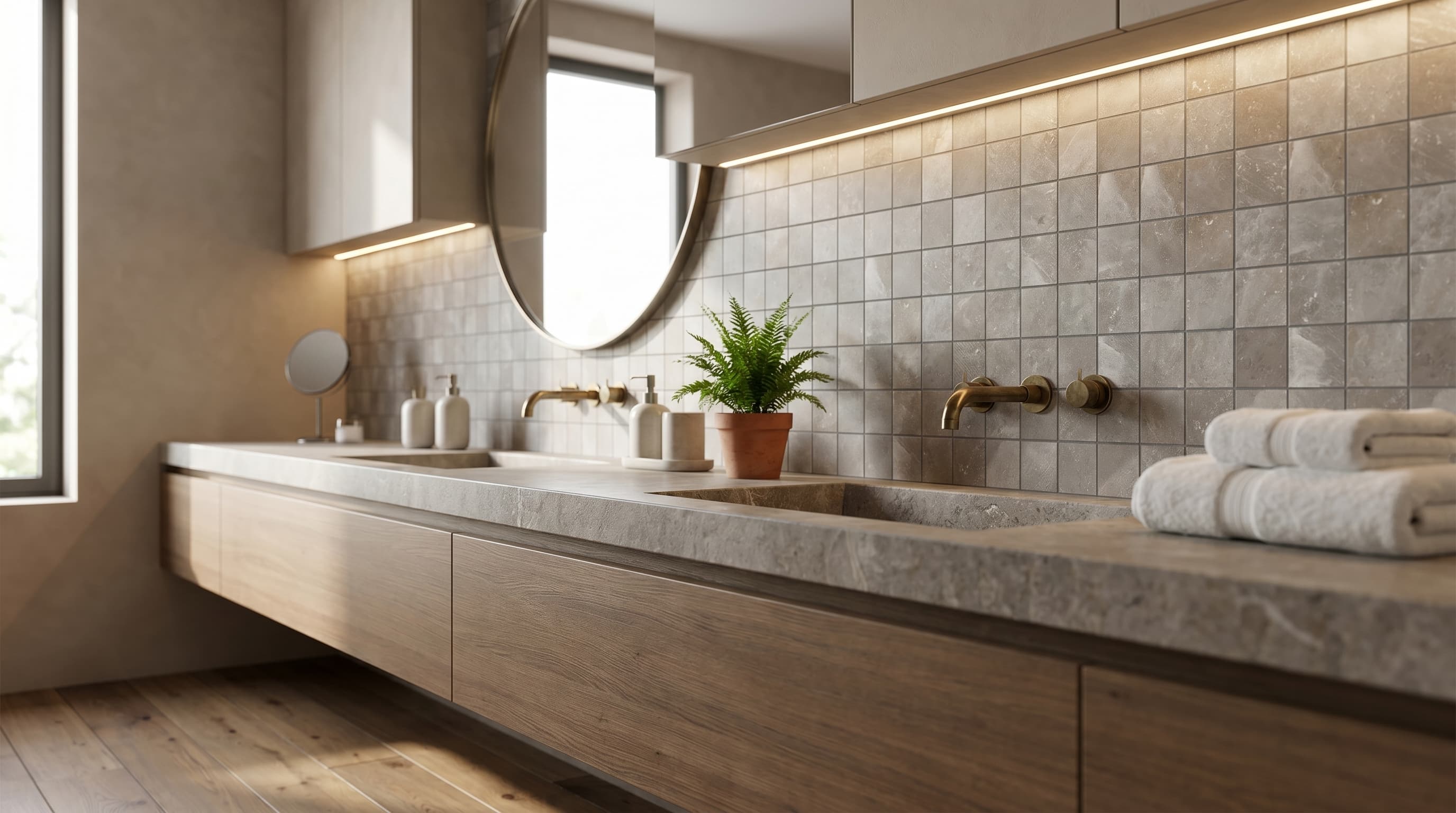 Salt Stone Ash 2x2 Mosaic project 1