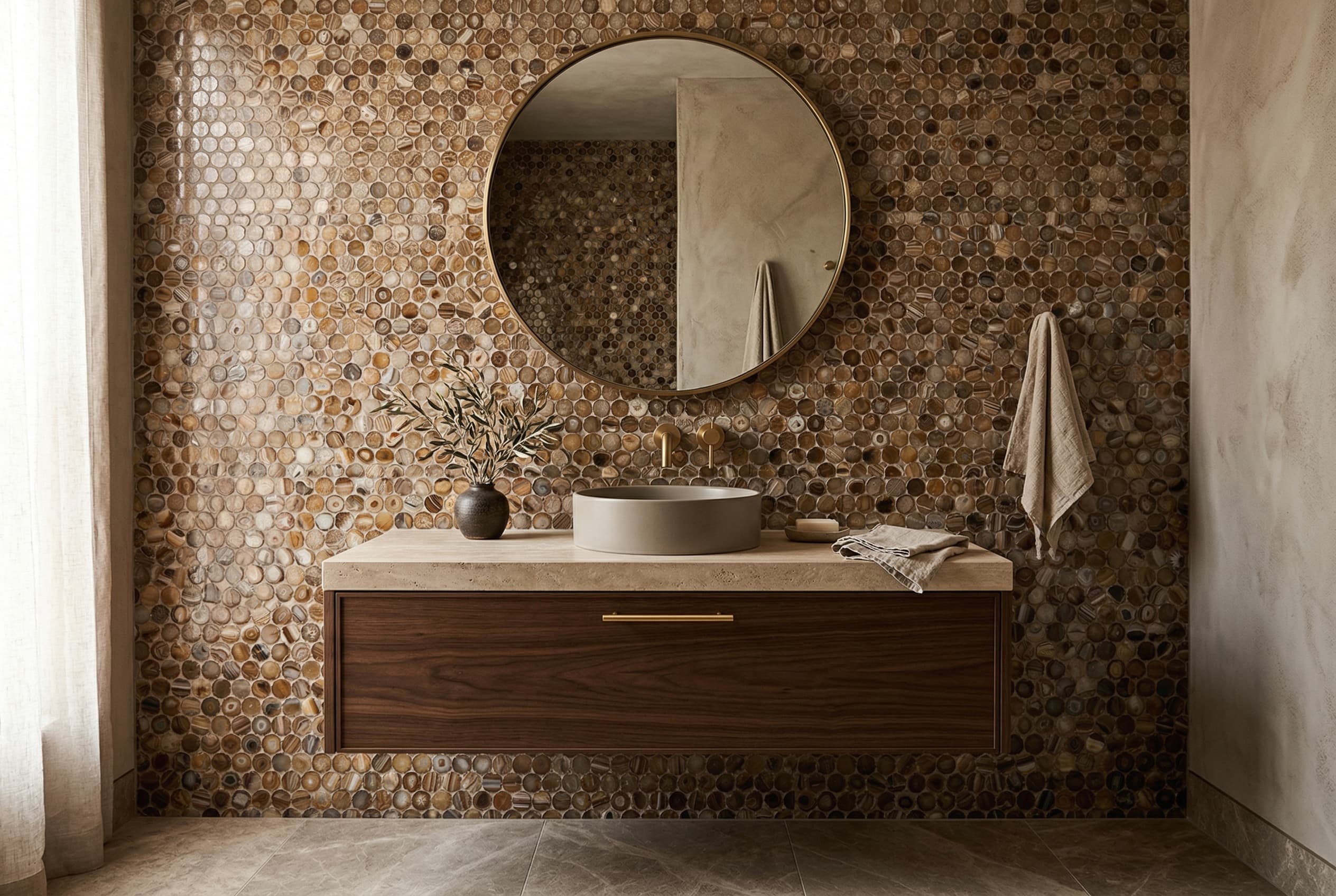 Agate Mosaic Tile project 3