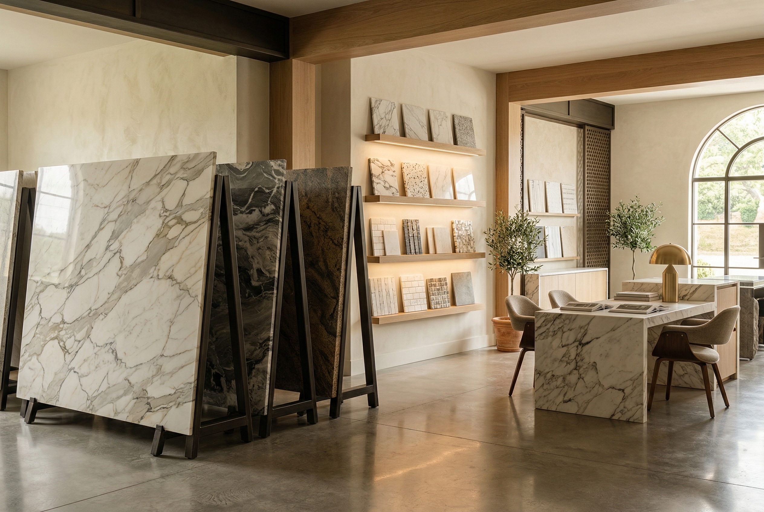 Baystone showroom