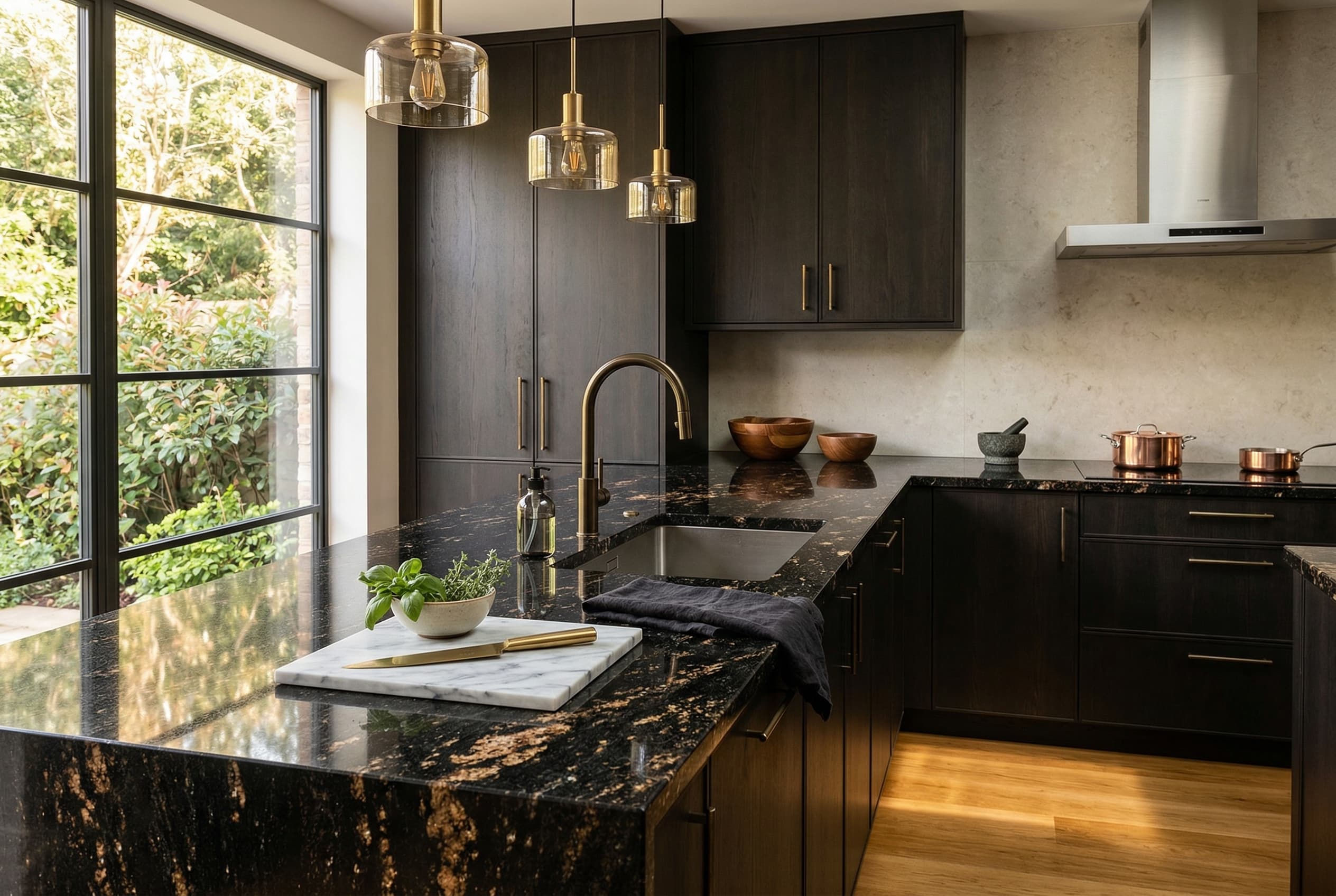 Black Galaxy Granite project 1