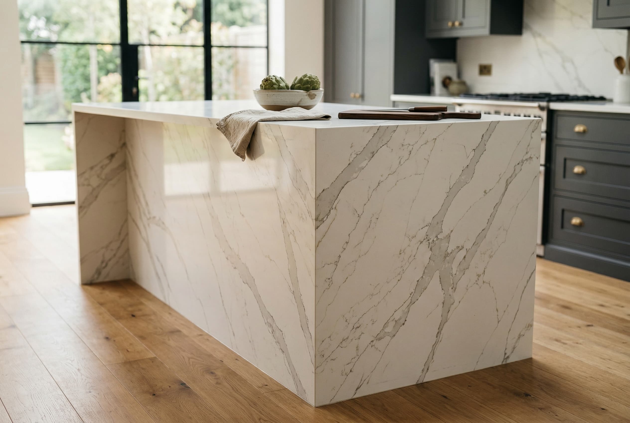 Calacatta Quartz project 4