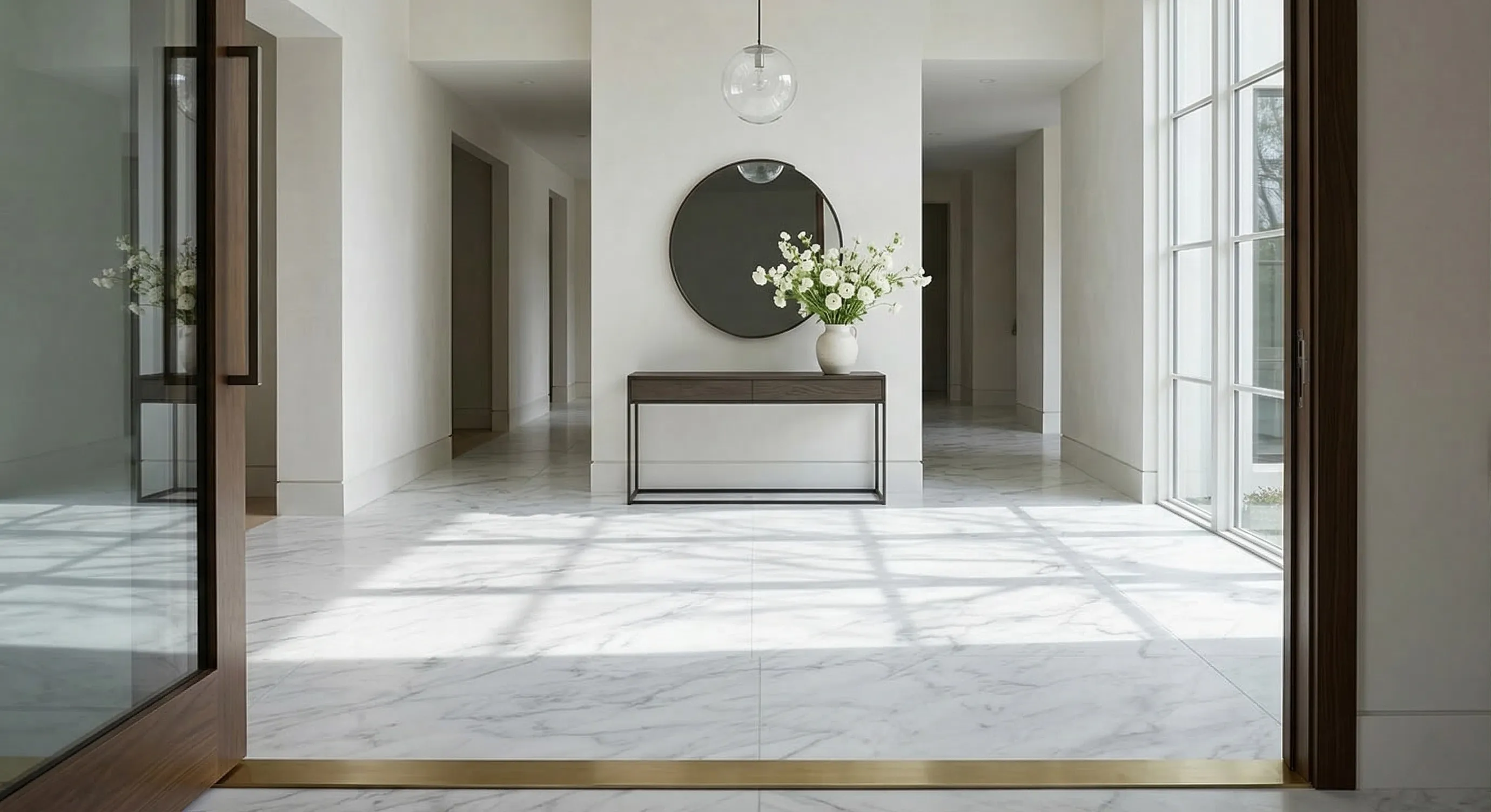 Carrara White Tile project 1