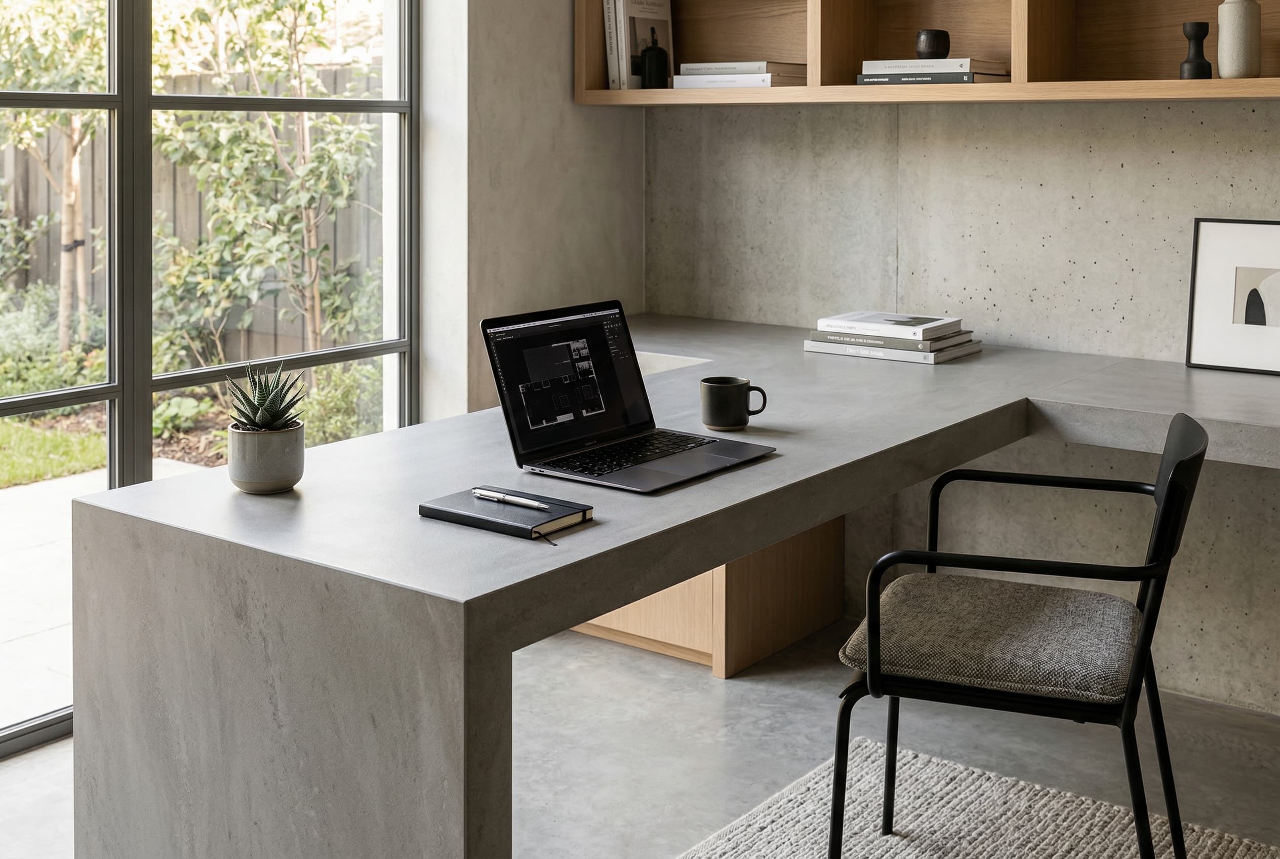 Concrete Grey Quartz project 4