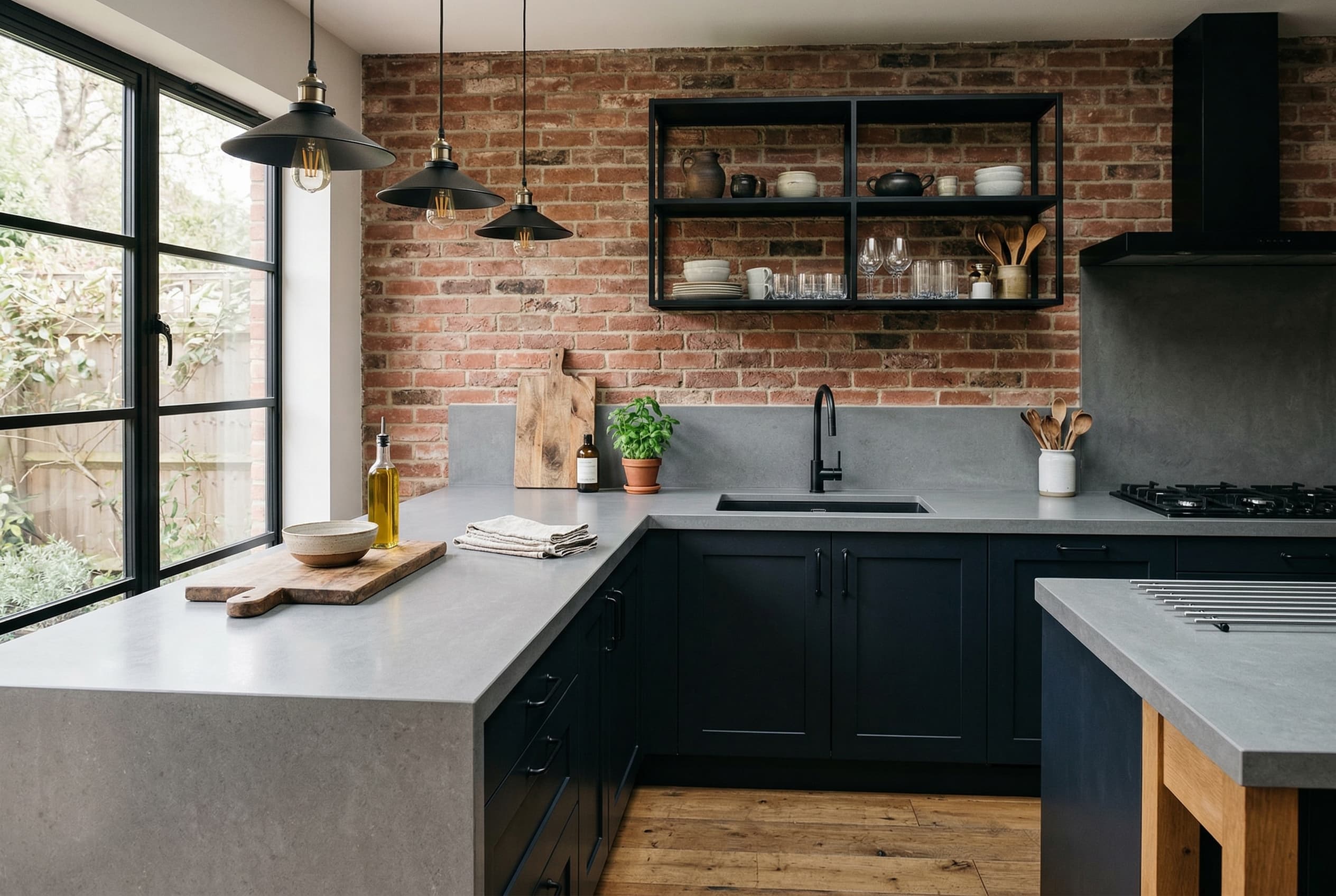 Concrete Grey Quartz project 1
