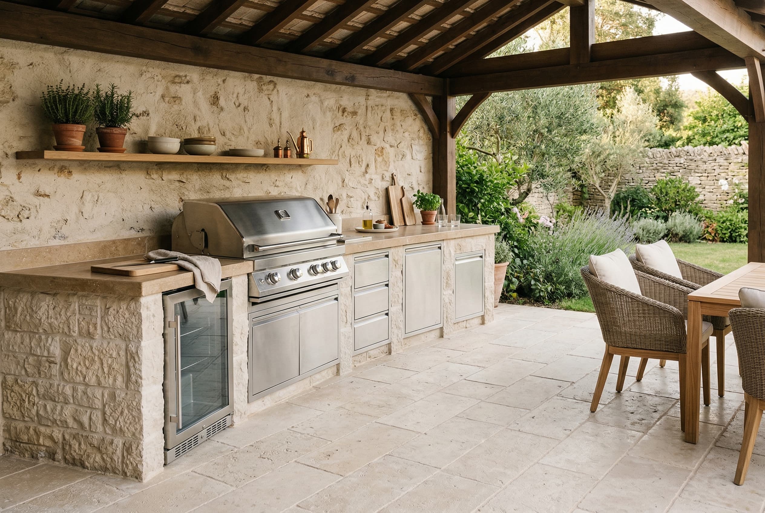 Limestone Pavers project 3